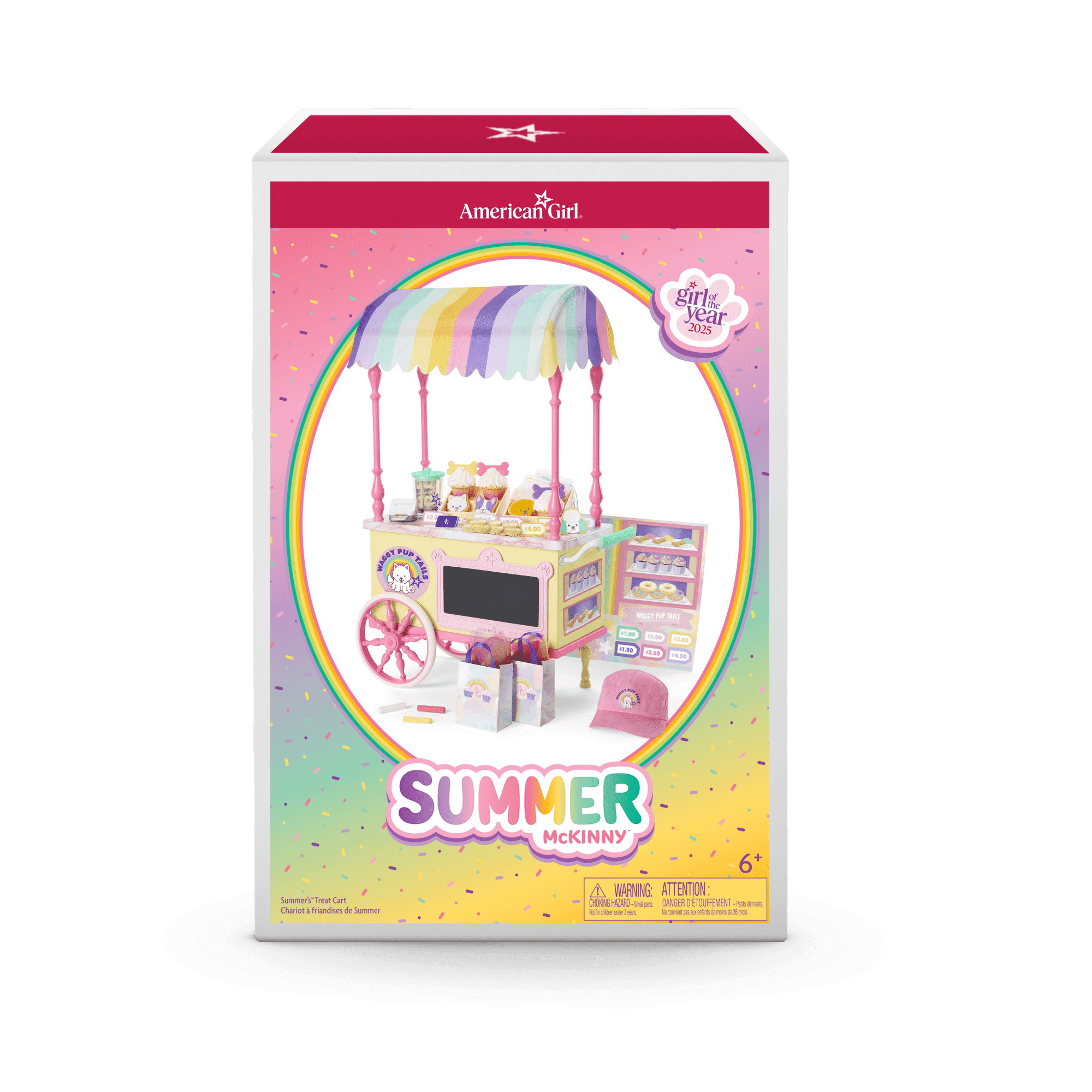 Summer’s™ Treat Cart for 18-inch Dolls (Girl of the Year™ 2025)