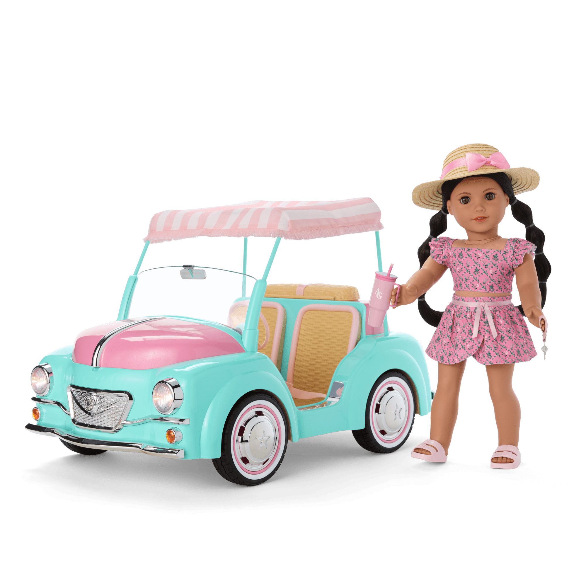 Raquel's™ Seaside Car for 18-inch Dolls (Girl of the Year™ 2026)