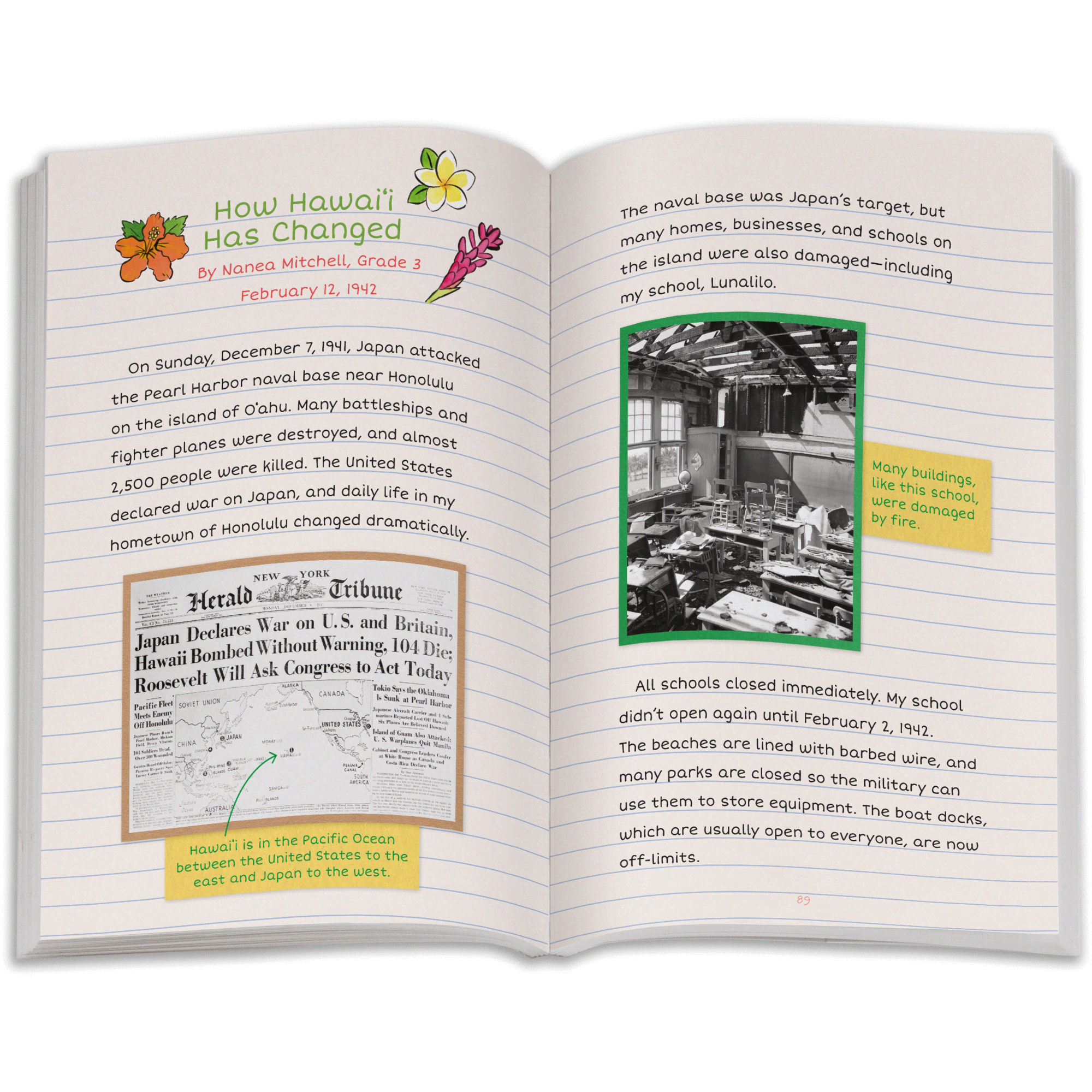 Nanea Mitchell™ 18-inch Doll, Journal & Accessories (Historical Characters)