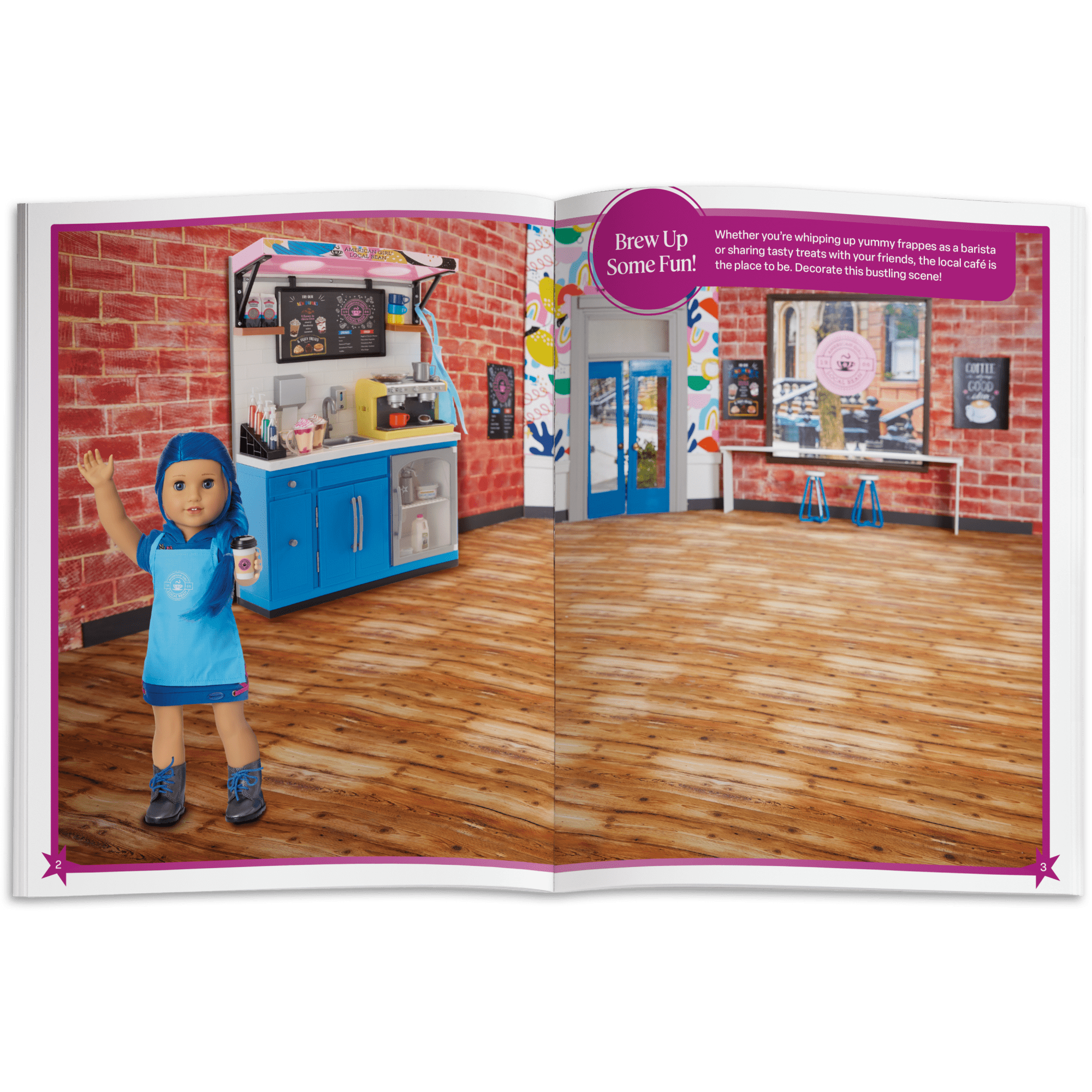 American Girl® Create Your World Sticker Book