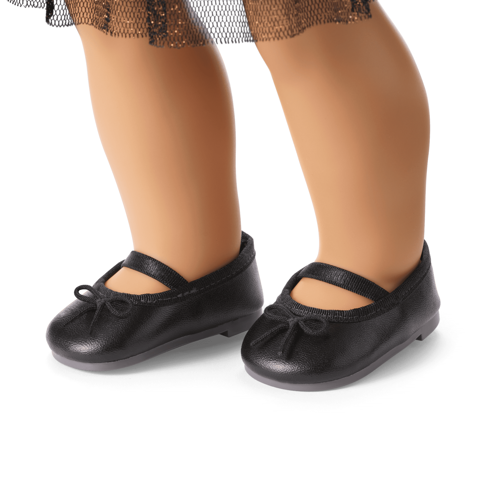 American Girl® x J.Crew Black Ballet Flats for 18-inch Dolls