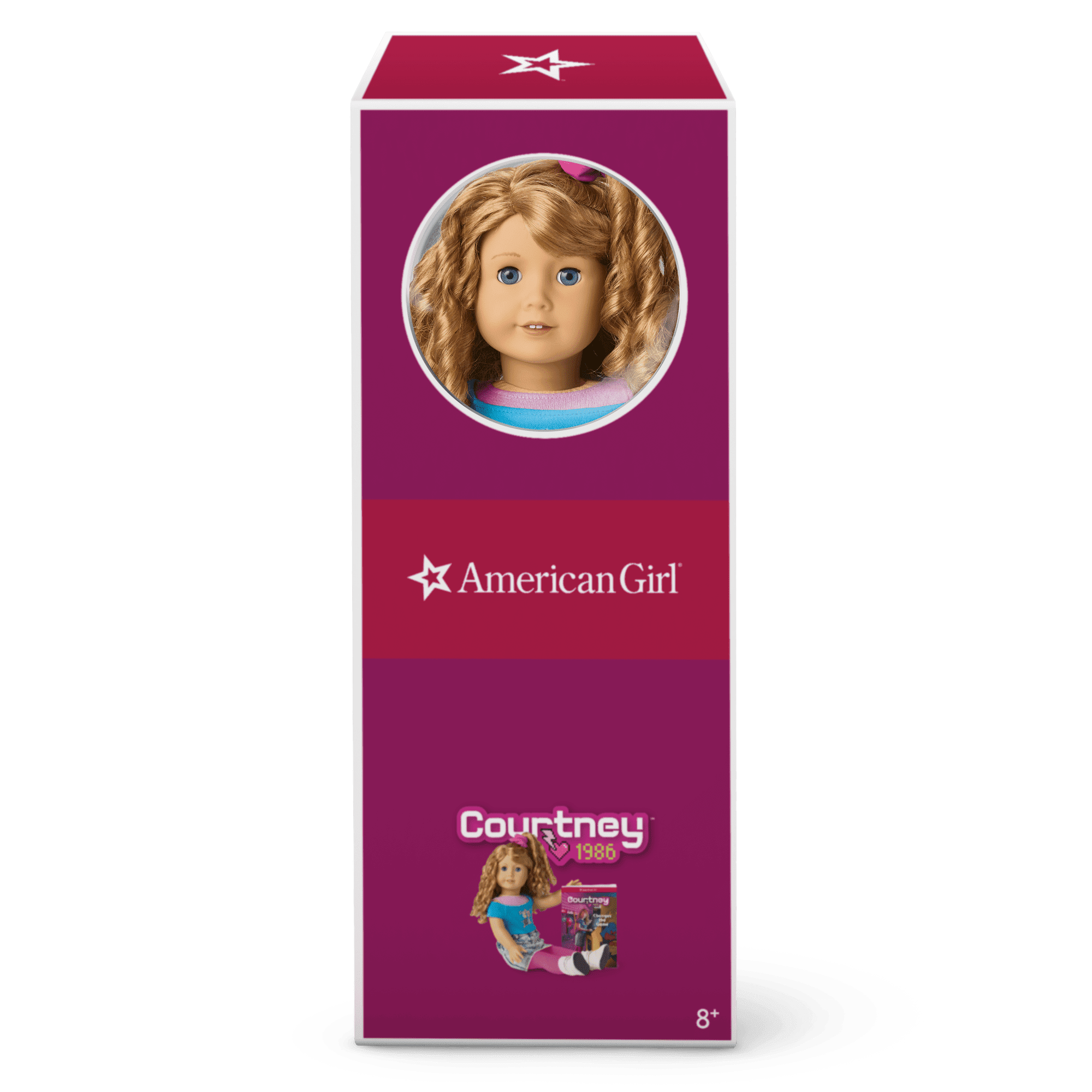 Courtney™ 18-inch Doll & Book (Historical Characters)