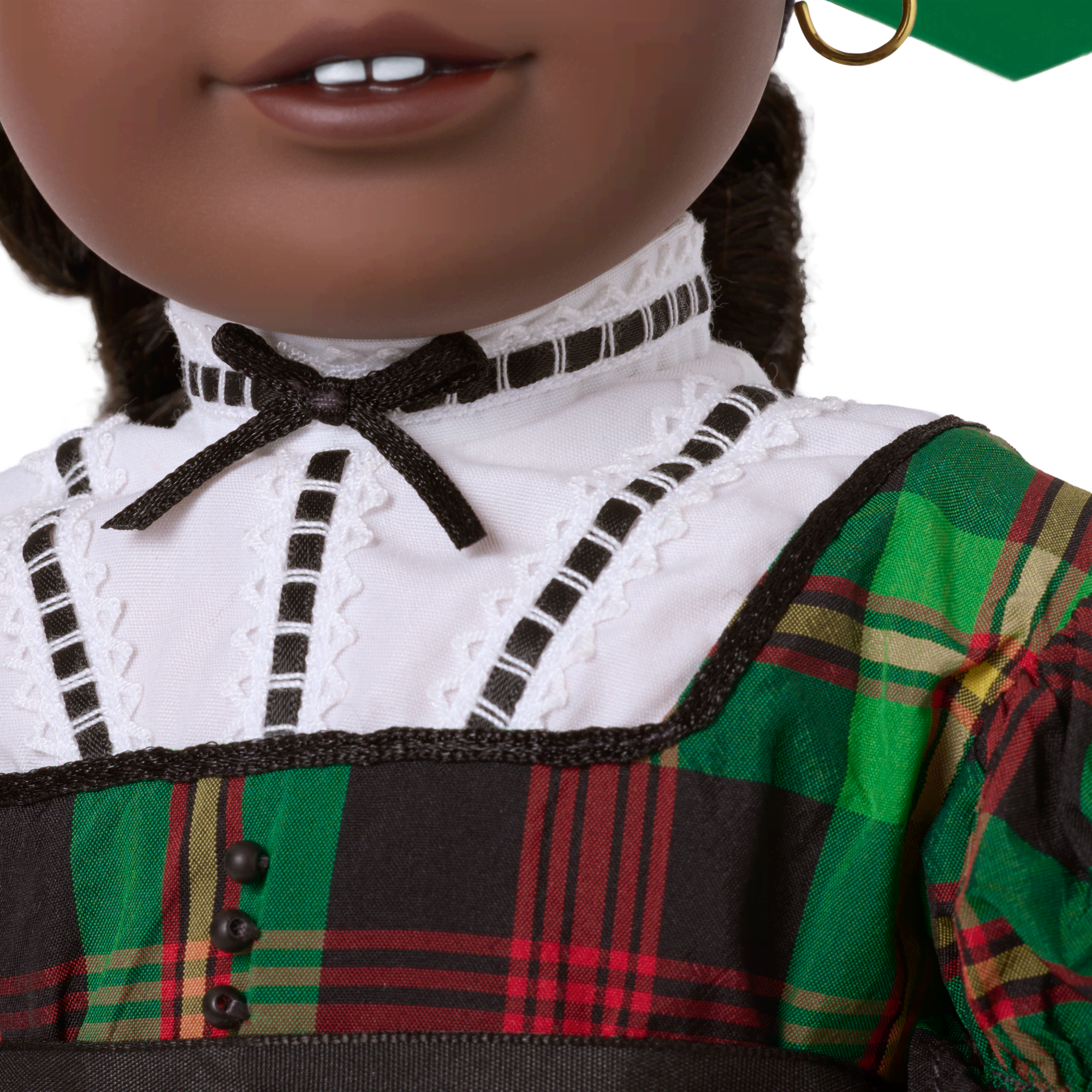 Addy’s™ Tartan Plaid Dress for 18-inch Dolls (Historical Characters)