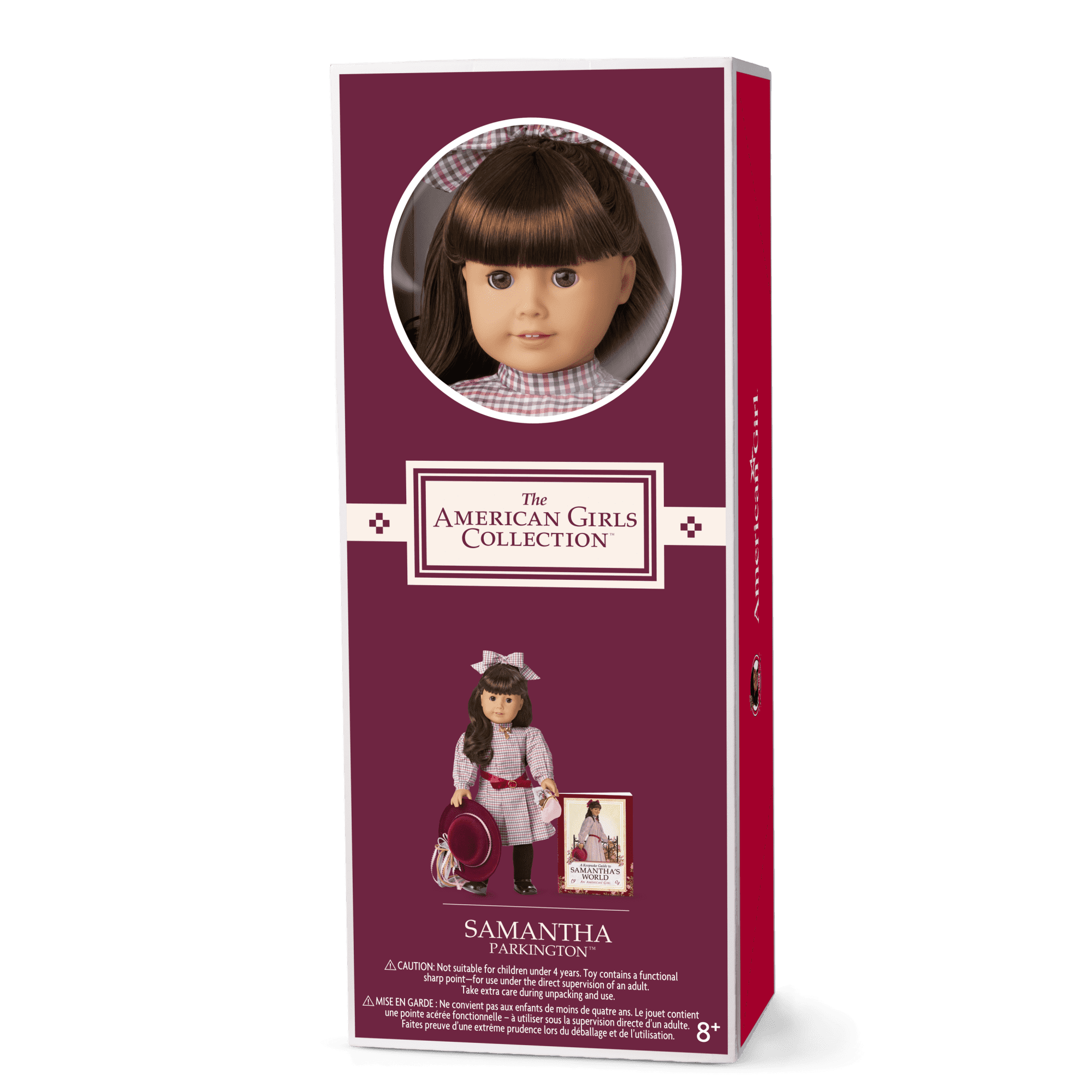 Samantha Parkington™ 18-inch Doll & Cranberry Party Dress Bundle (Historical Characters)