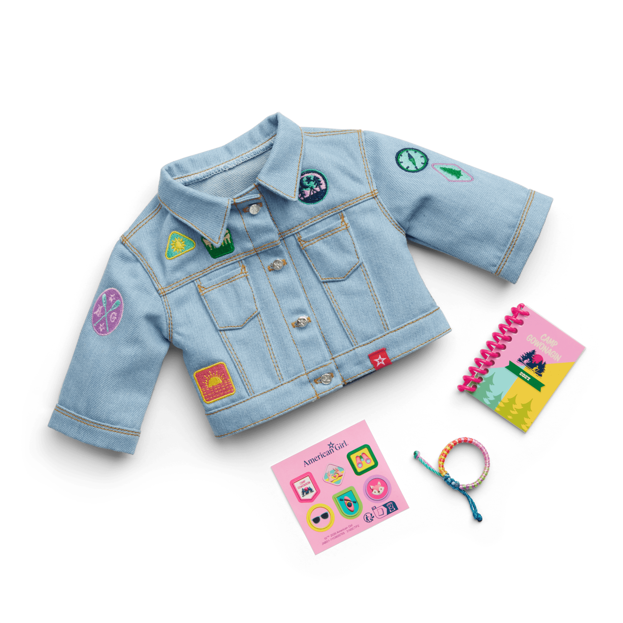 Daisy Davenport’s™ Jean Jacket & Accessories for 18-inch Dolls (Girl of the Year™ 2027)
