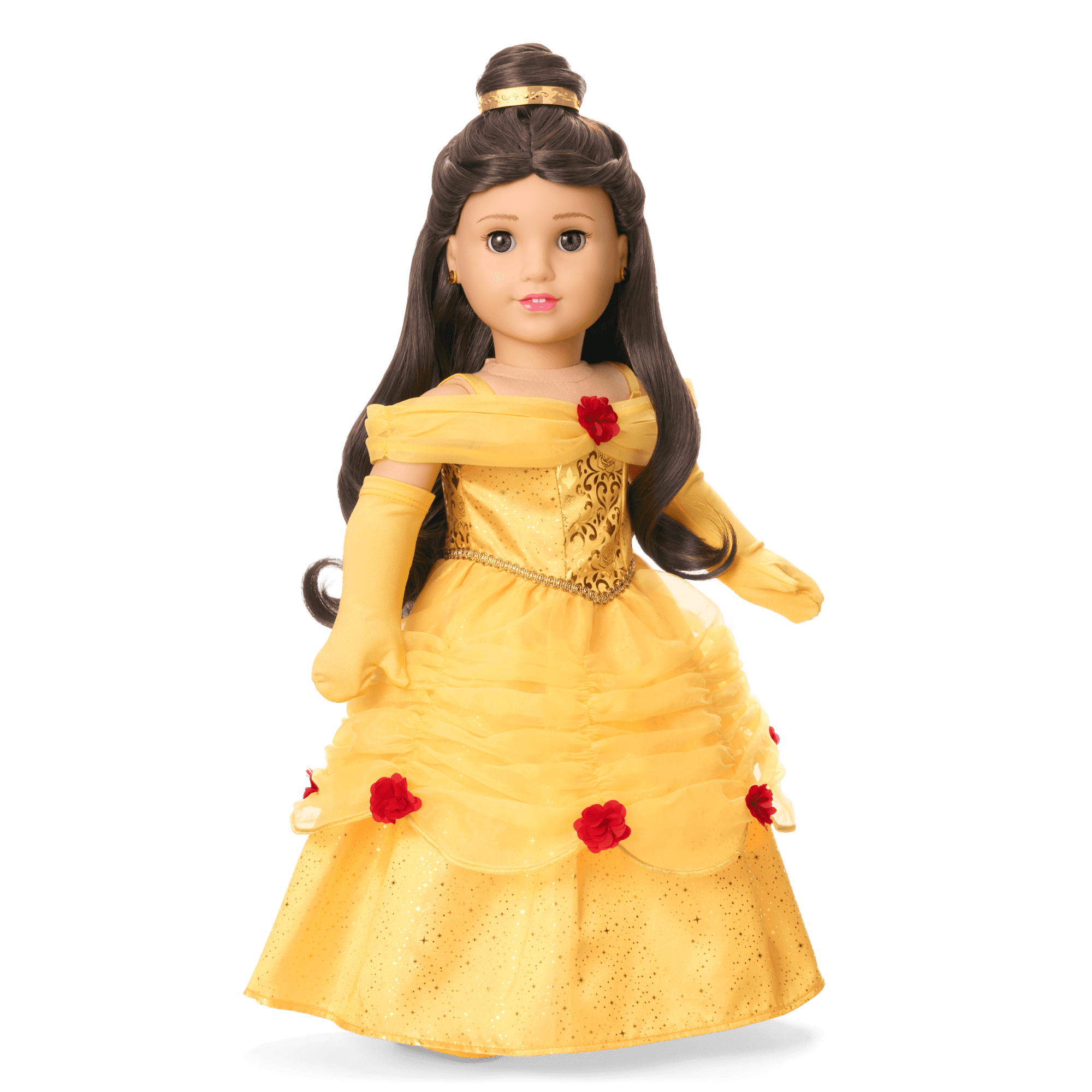 American Girl® Disney Princess Belle 18-inch Doll & Dress for Girls Bundle