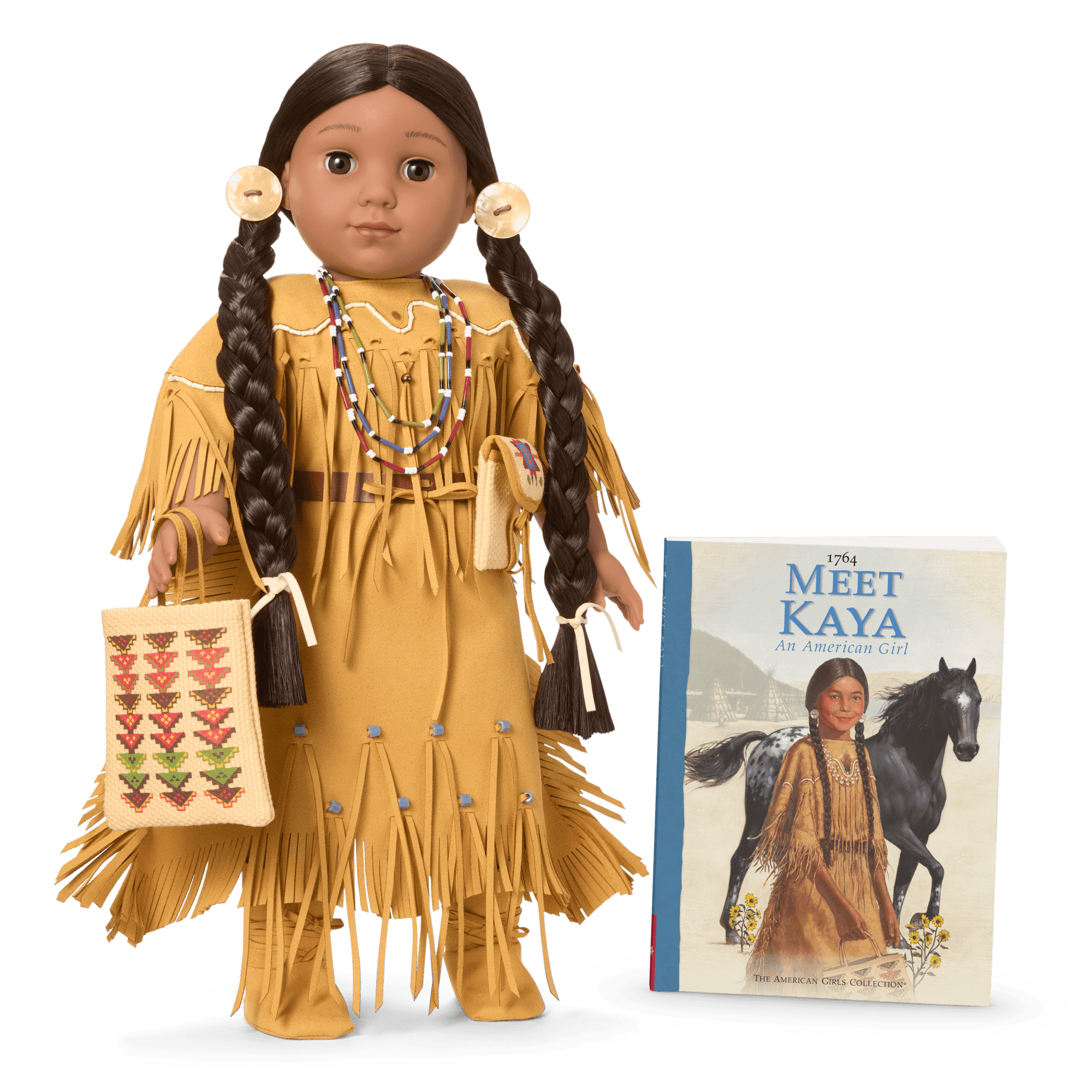 Kaya™ 18-inch Doll, Book & Accessories (Historical Characters)