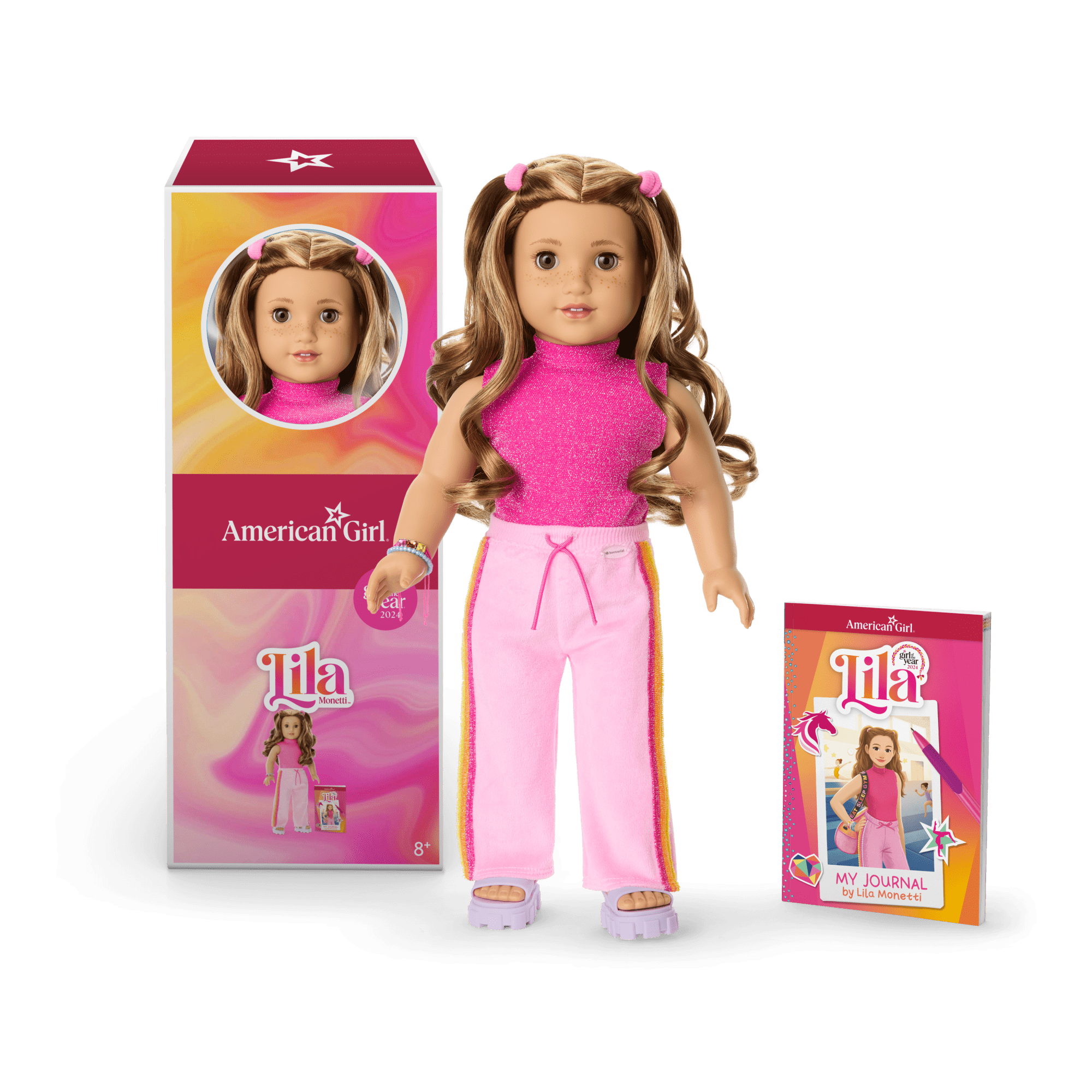 Lila™ 18-inch Doll & Journal (Girl of the Year™ 2024)