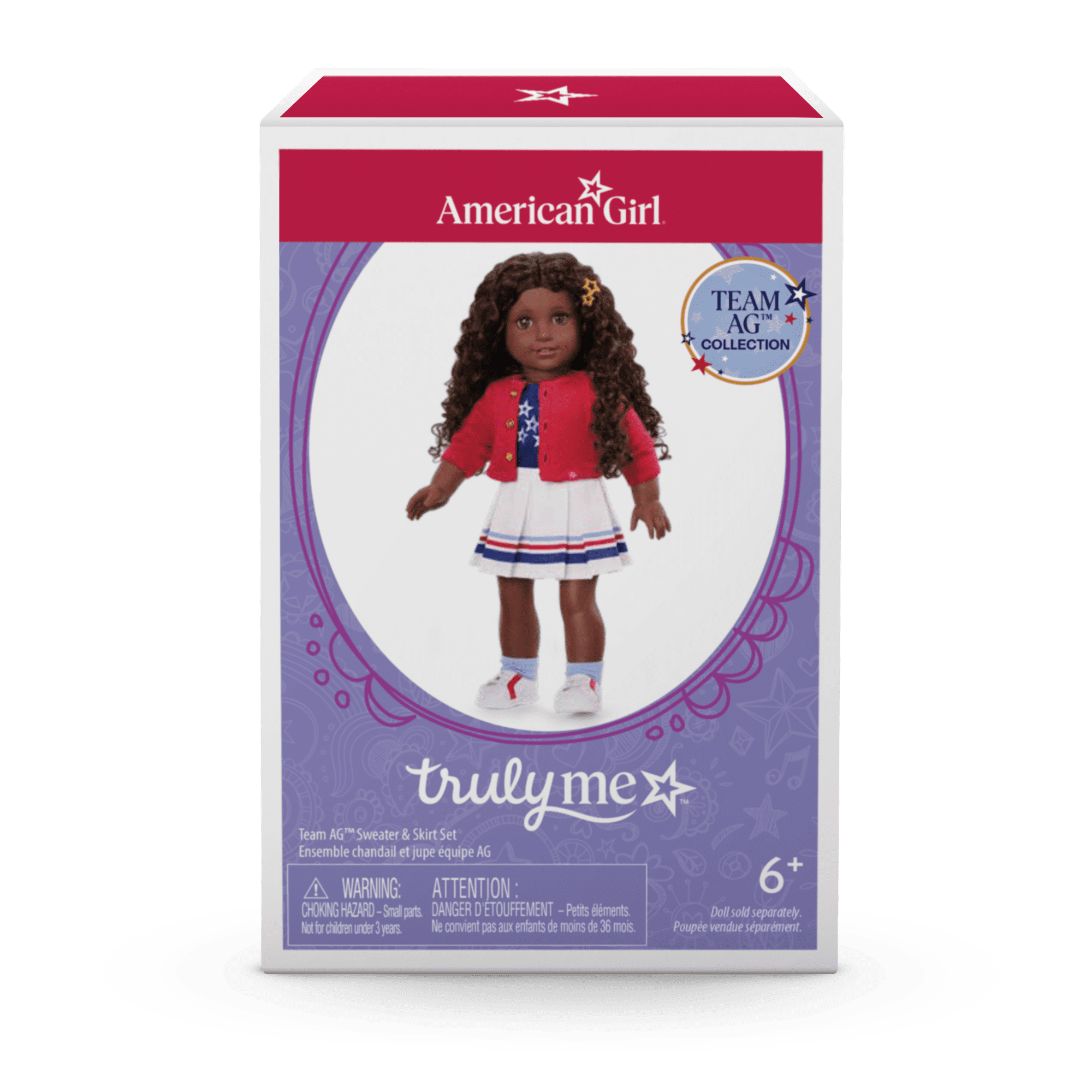 Team AG™ Sweater & Skirt Set for 18-inch Dolls