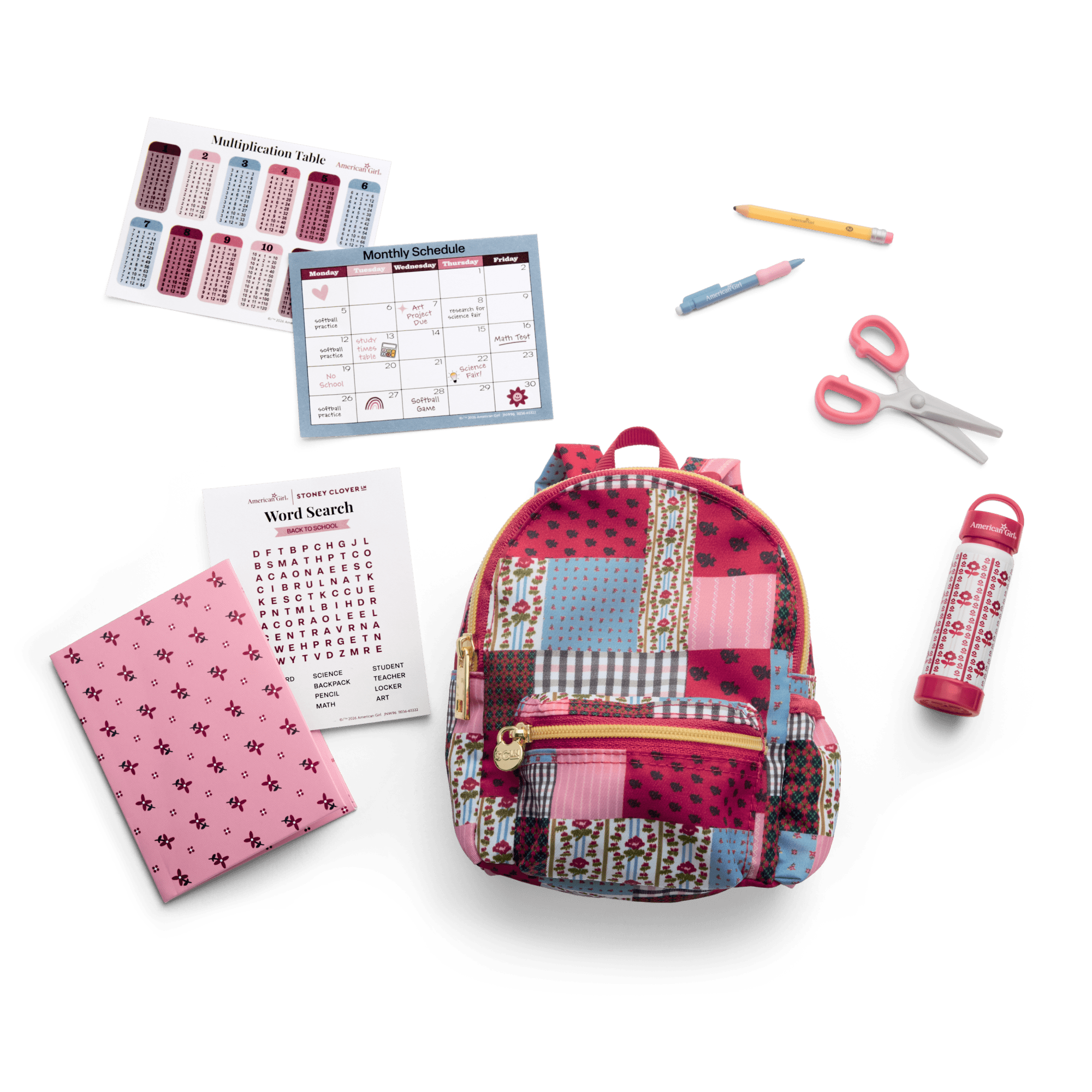 American Girl® x Stoney Clover Lane™ Classic Backpack Set for 18-inch Dolls