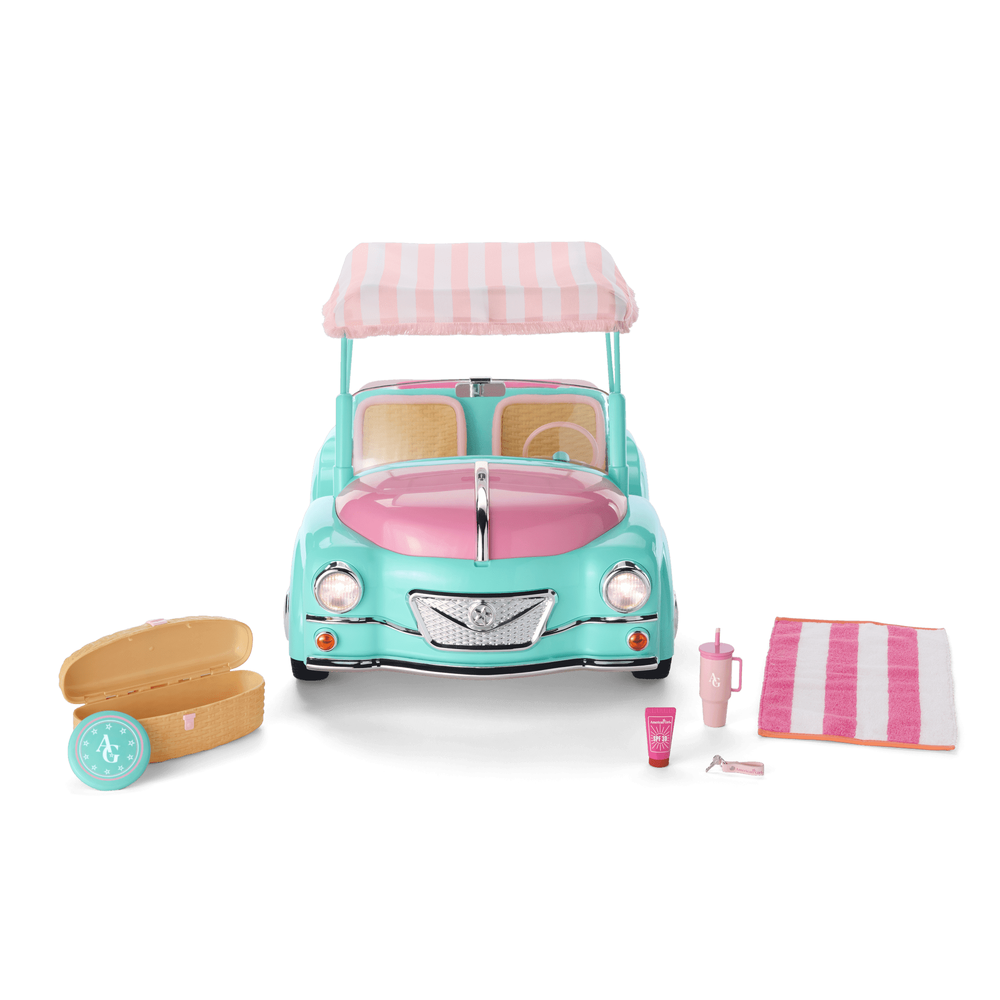 Raquel's™ Seaside Car for 18-inch Dolls (Girl of the Year™ 2026)