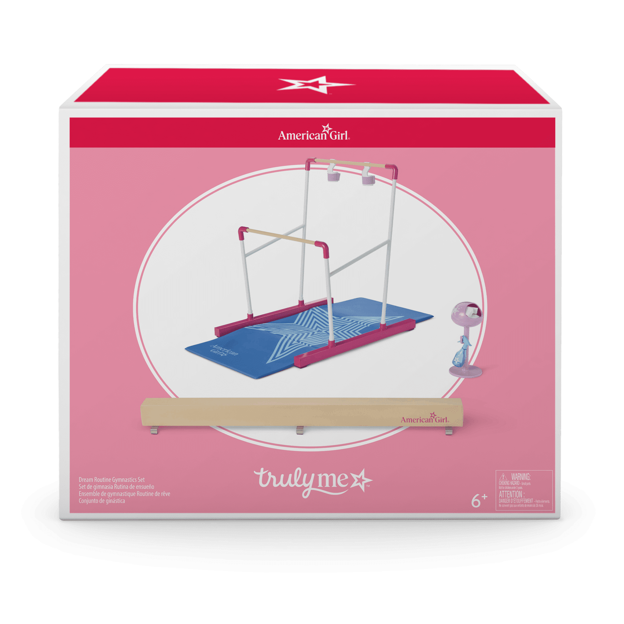 Dream Routine Gymnastics Set & Outfit for 18-inch Dolls