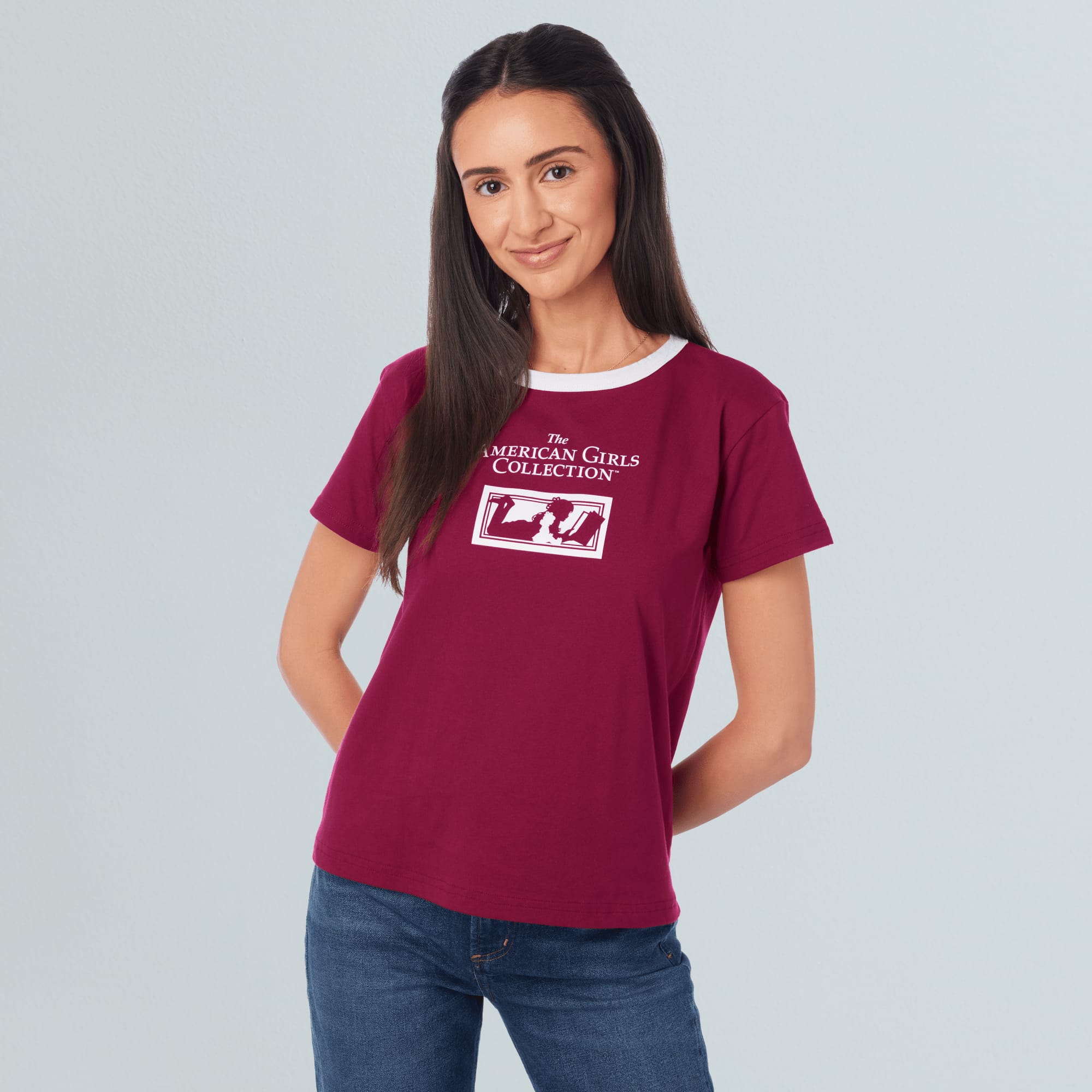 【新品】24SS GDC Logo Ringer Girls TEE S Levi's Girls Short Sleeve Ringer T-Shirt, Sizes 4-16