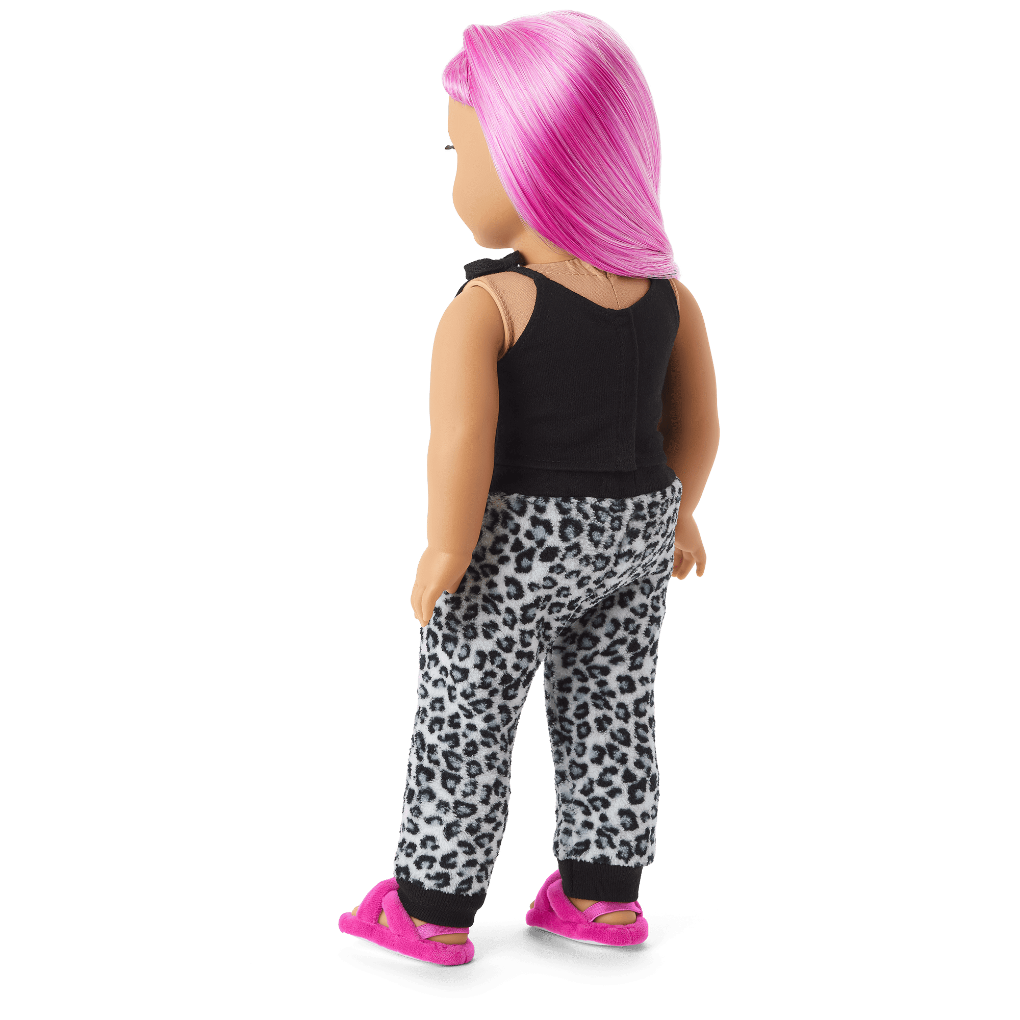 Snow Leopard Joggers for 18-inch Dolls