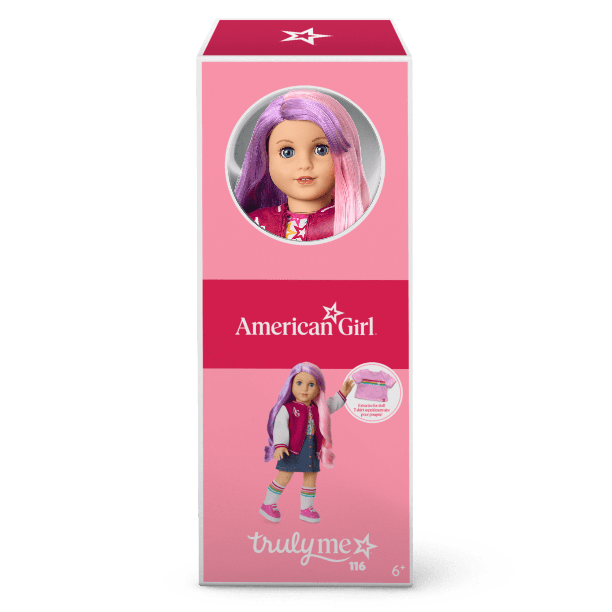 Truly Me™ 18-inch Doll #116, Puppy, Mini Backpack & Accessories AG™ Star Squad Bundle