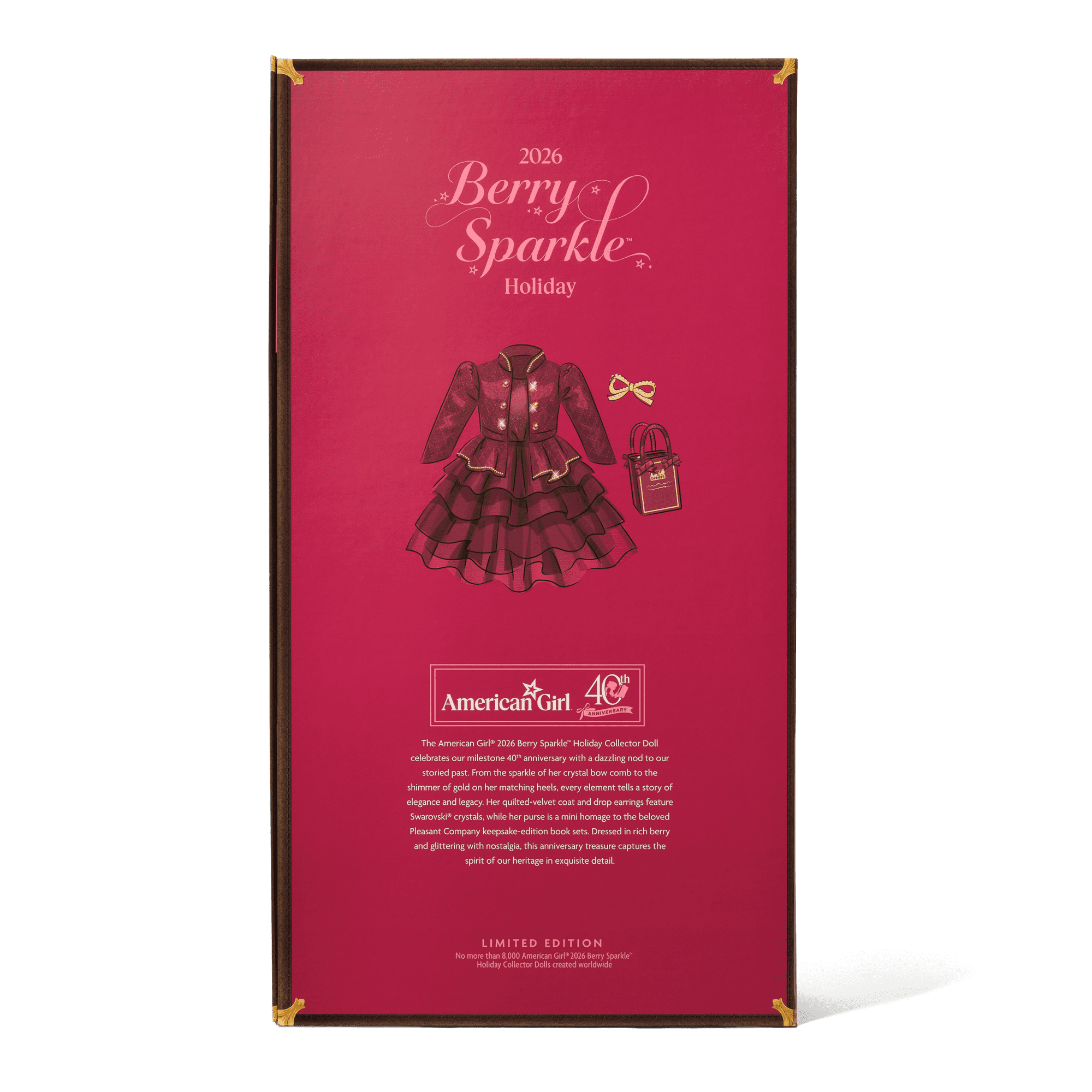 American Girl® 2026 Berry Sparkle™ Holiday Collector Doll