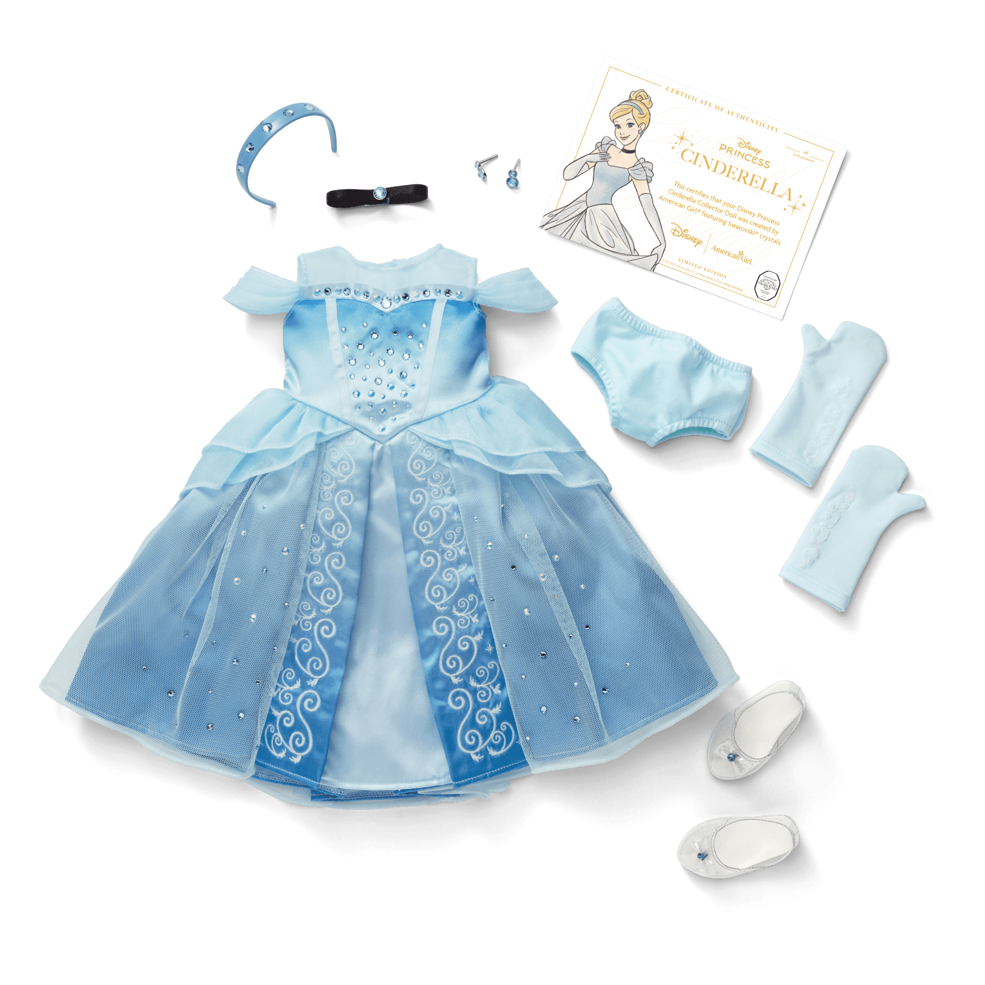 Disney Princess Cinderella 18-inch Doll by American Girl® Collector Series