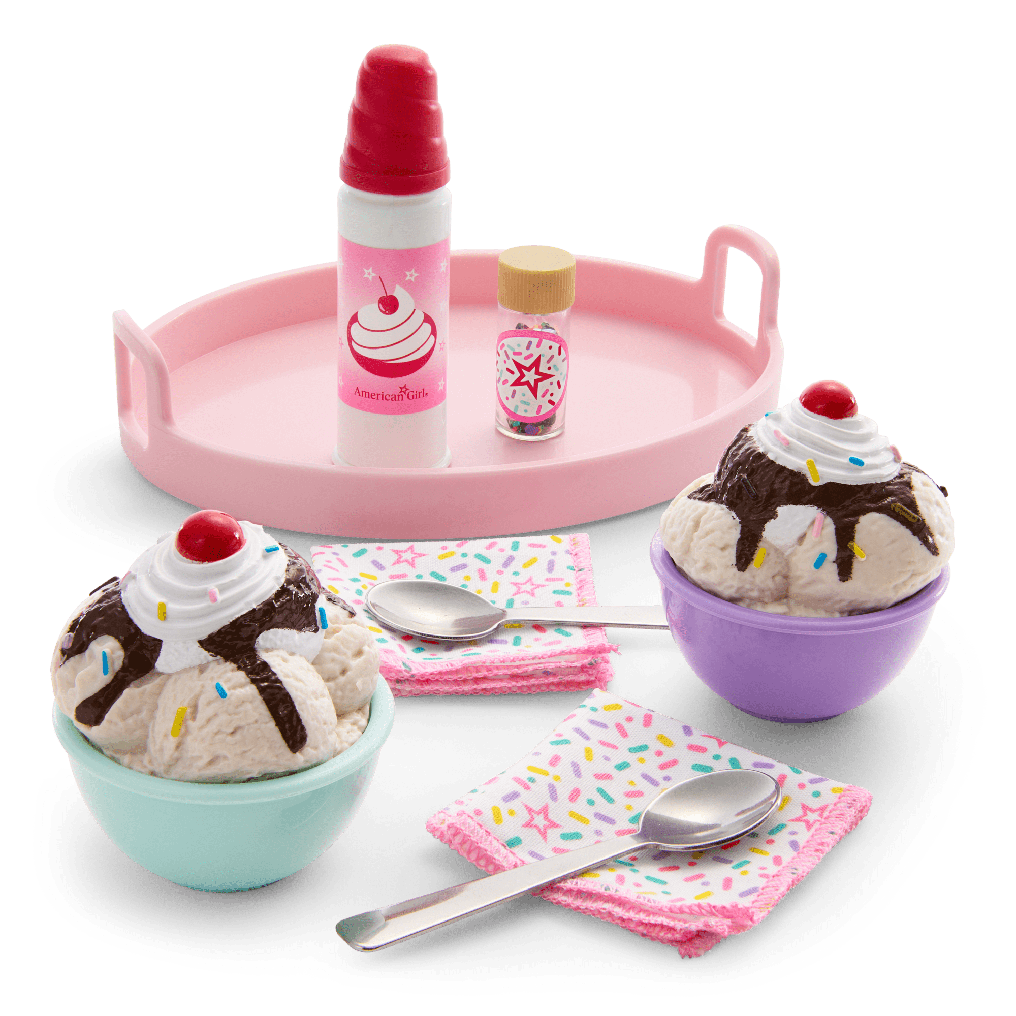 Sundaes for Two Set for 18-inch Dolls