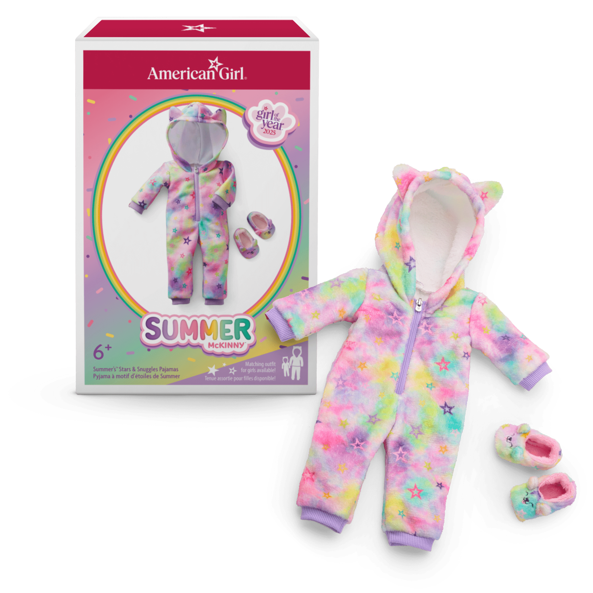 Summer’s™ Stars & Snuggles PJs for 18-inch Dolls (Girl of the Year™ 2025)