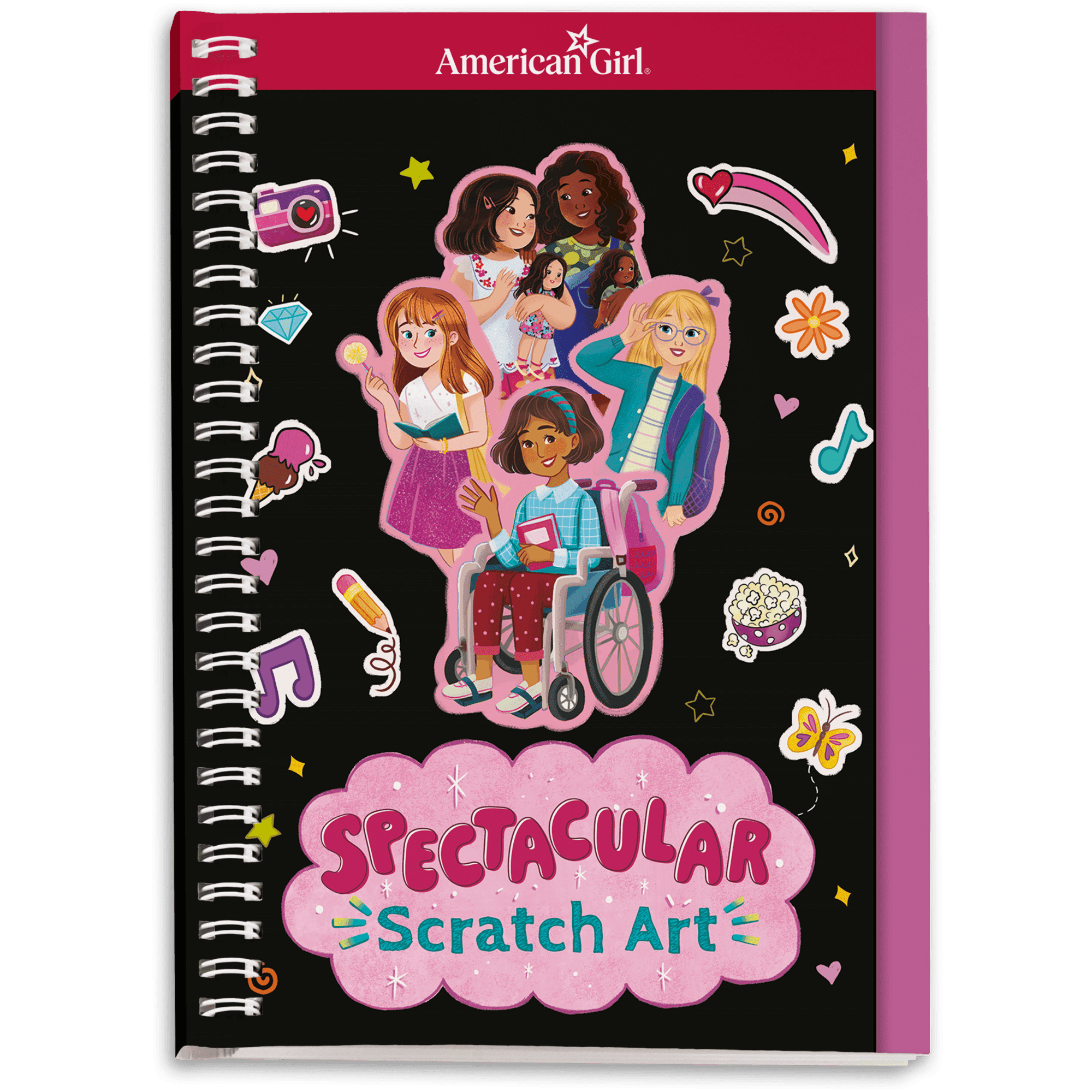 Spectacular Scratch Art Book | American Girl®