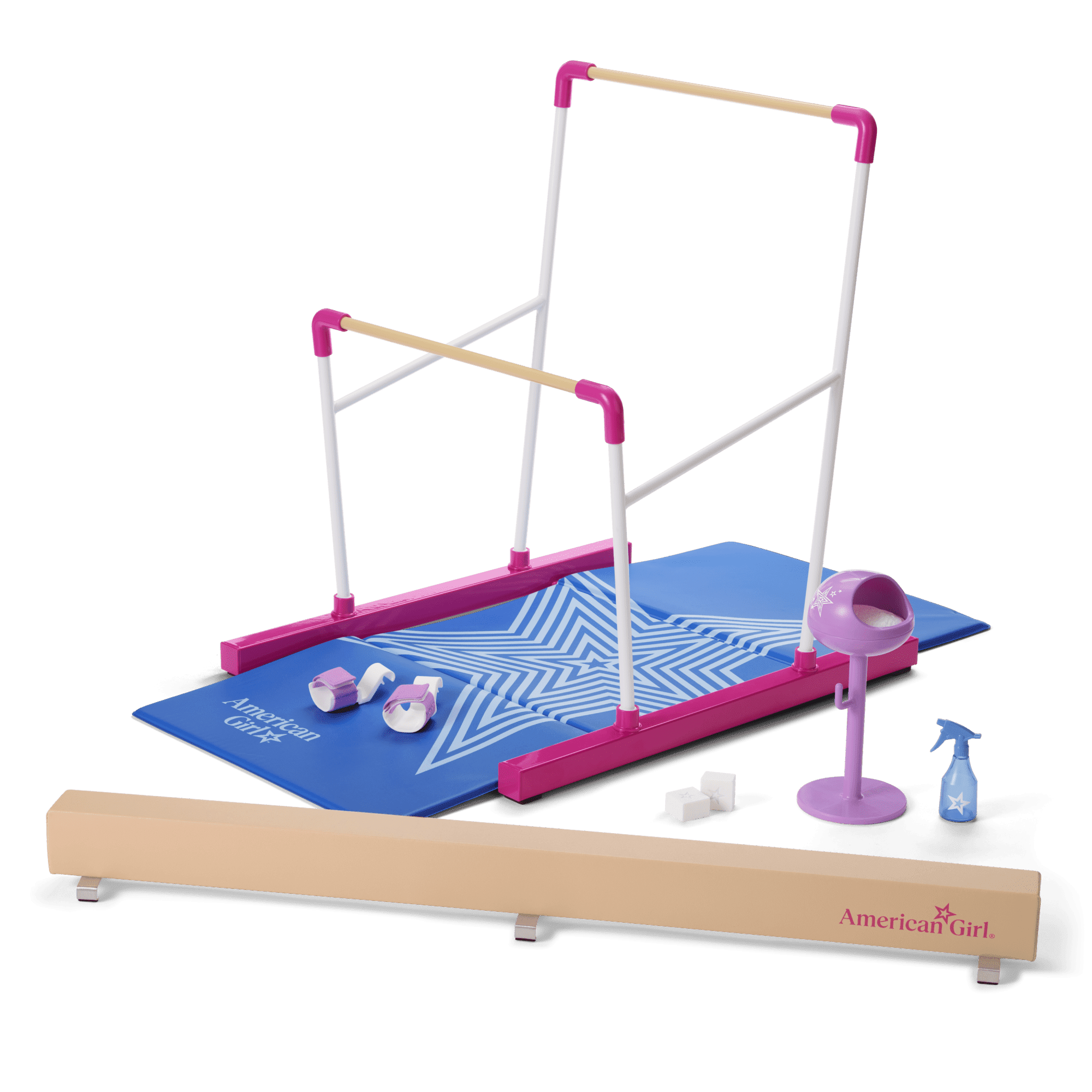 Dream Routine Gymnastics Set & Outfit for 18-inch Dolls