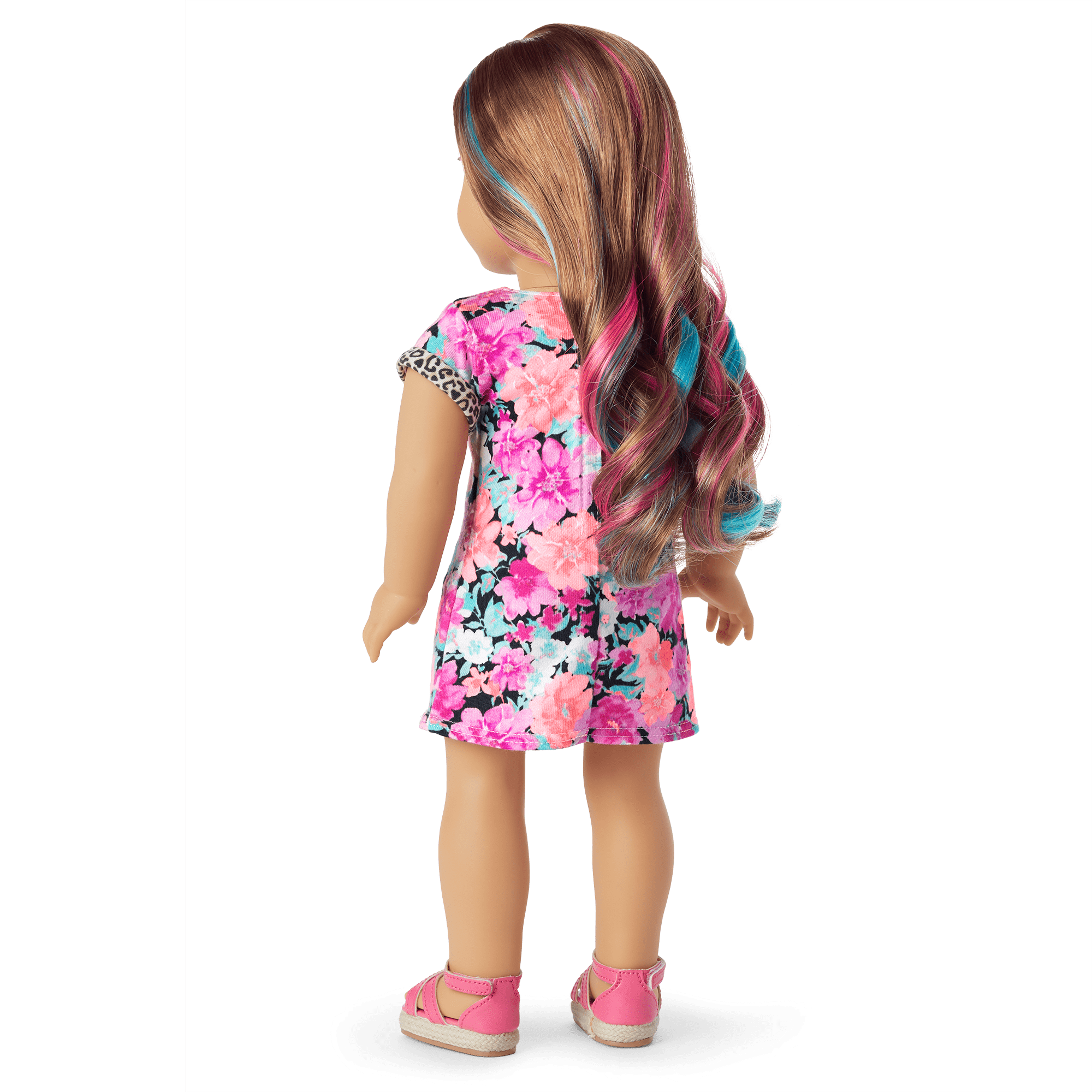 Truly Me™ 18-inch Doll #101 with wavy caramel hair