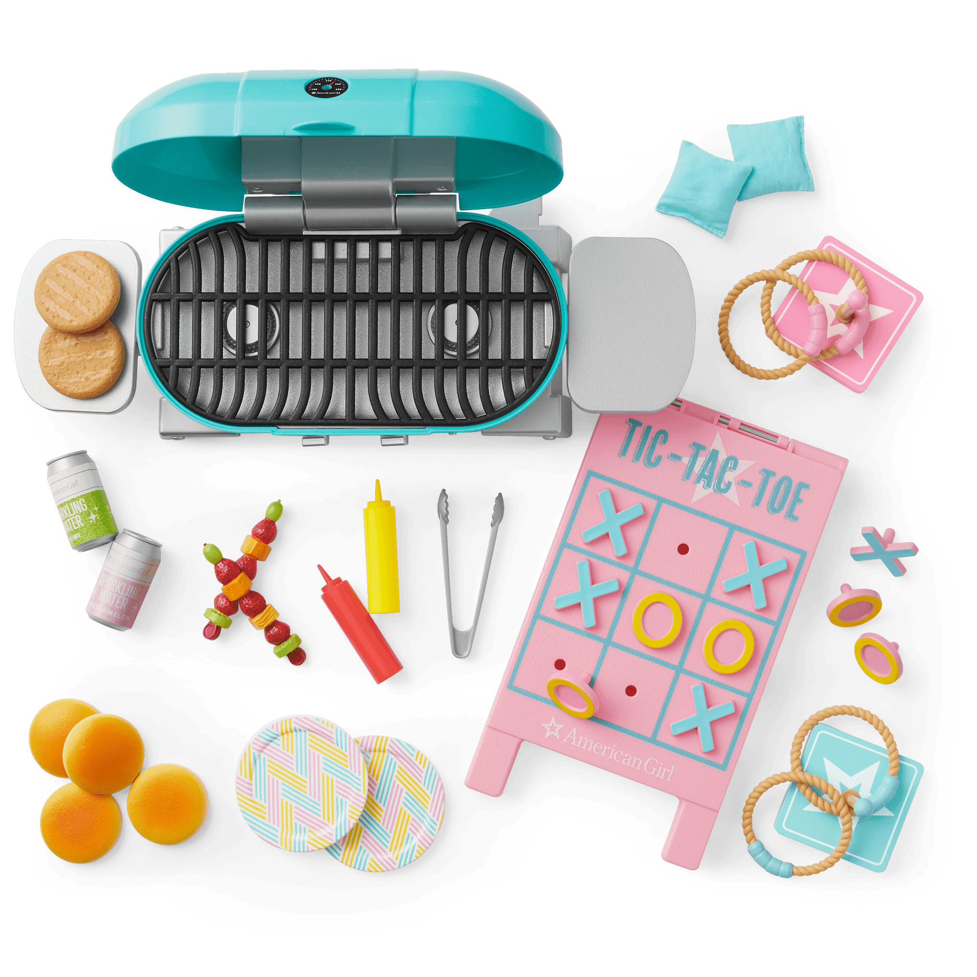 American Girl® Grill & Games Set for 18-inch Dolls