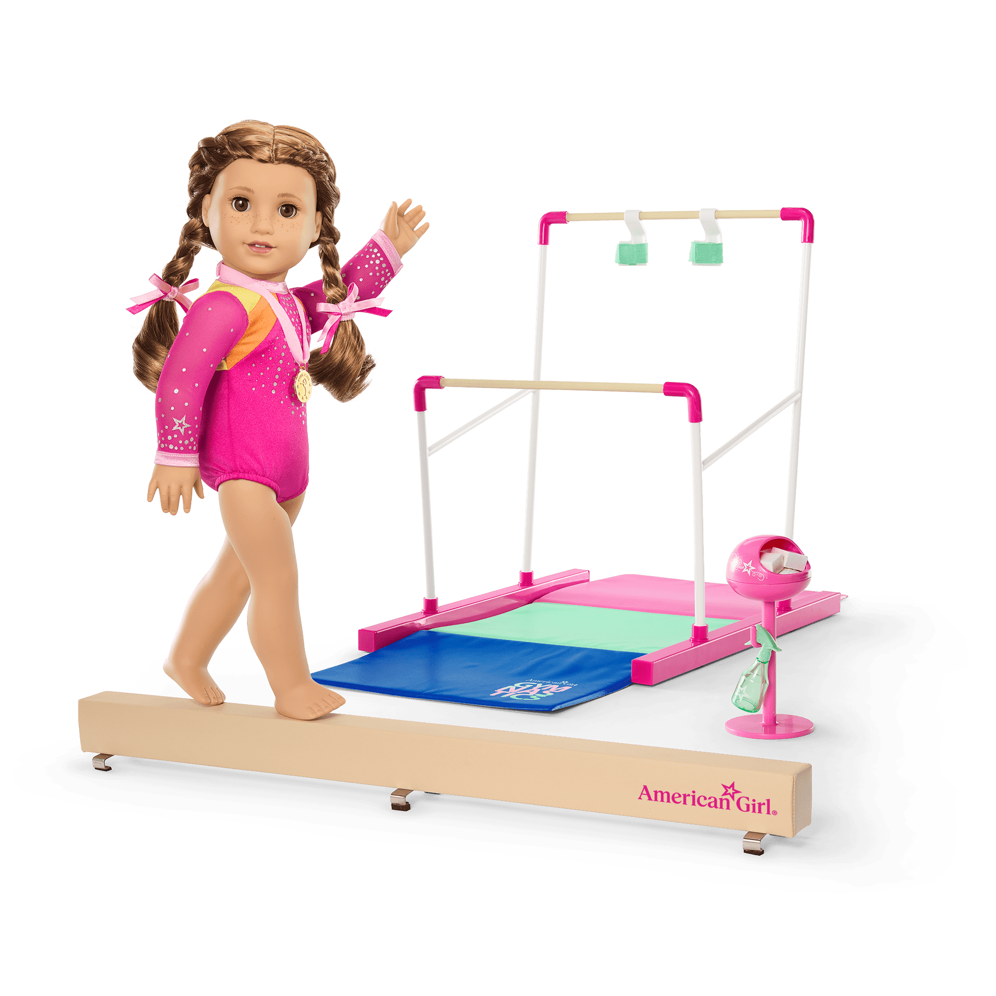 Lila's™ Gymnastics Equipment for 18-inch Dolls (Girl of the Year™ 2024)