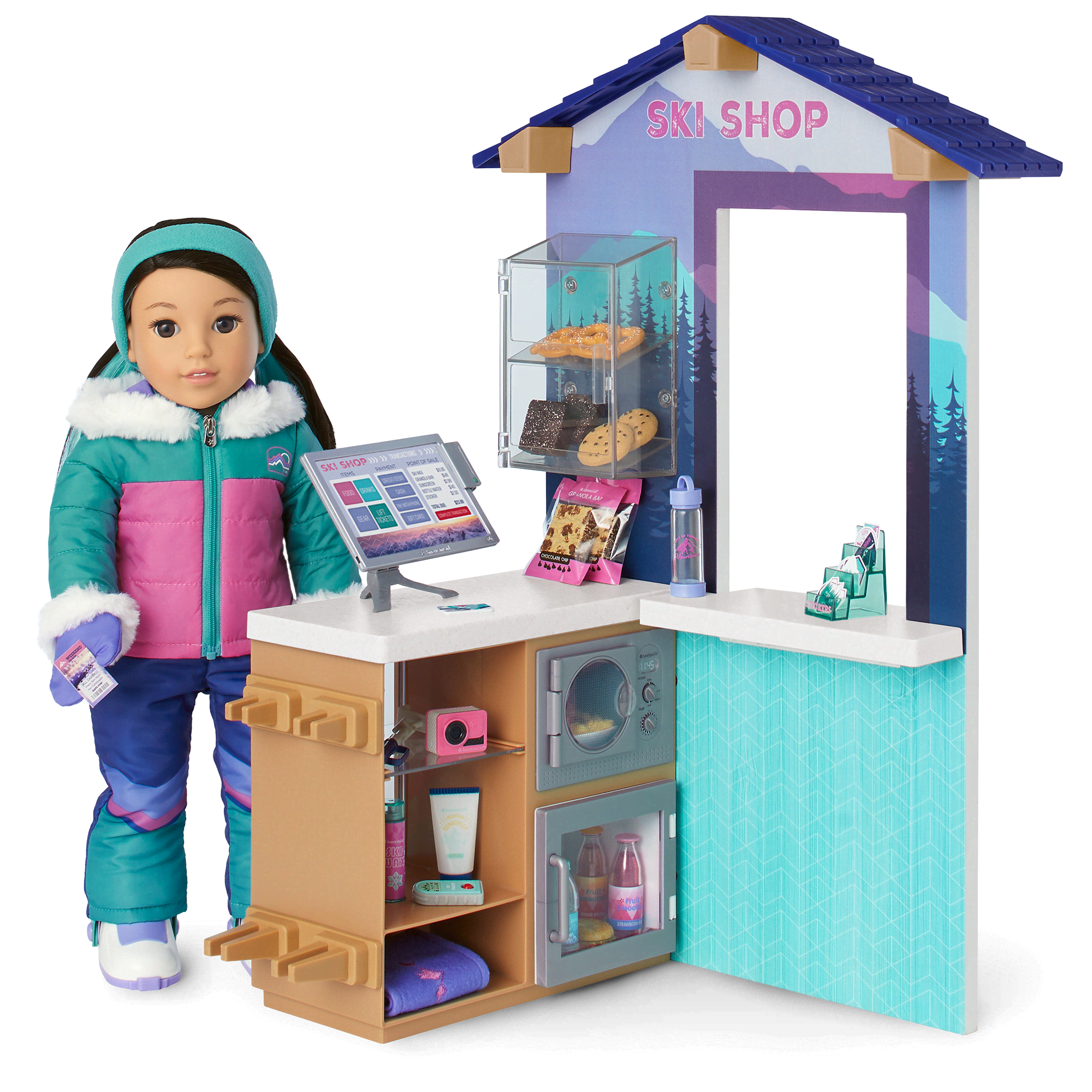 American girl doll ski set discount