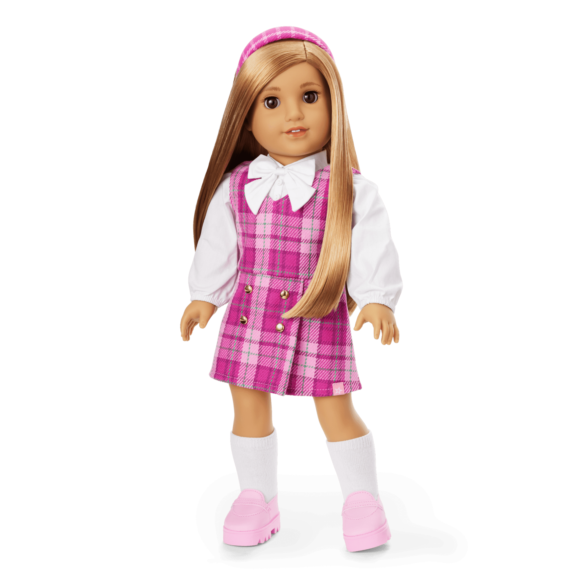 Pink & Preppy Outfit for 18-inch Dolls