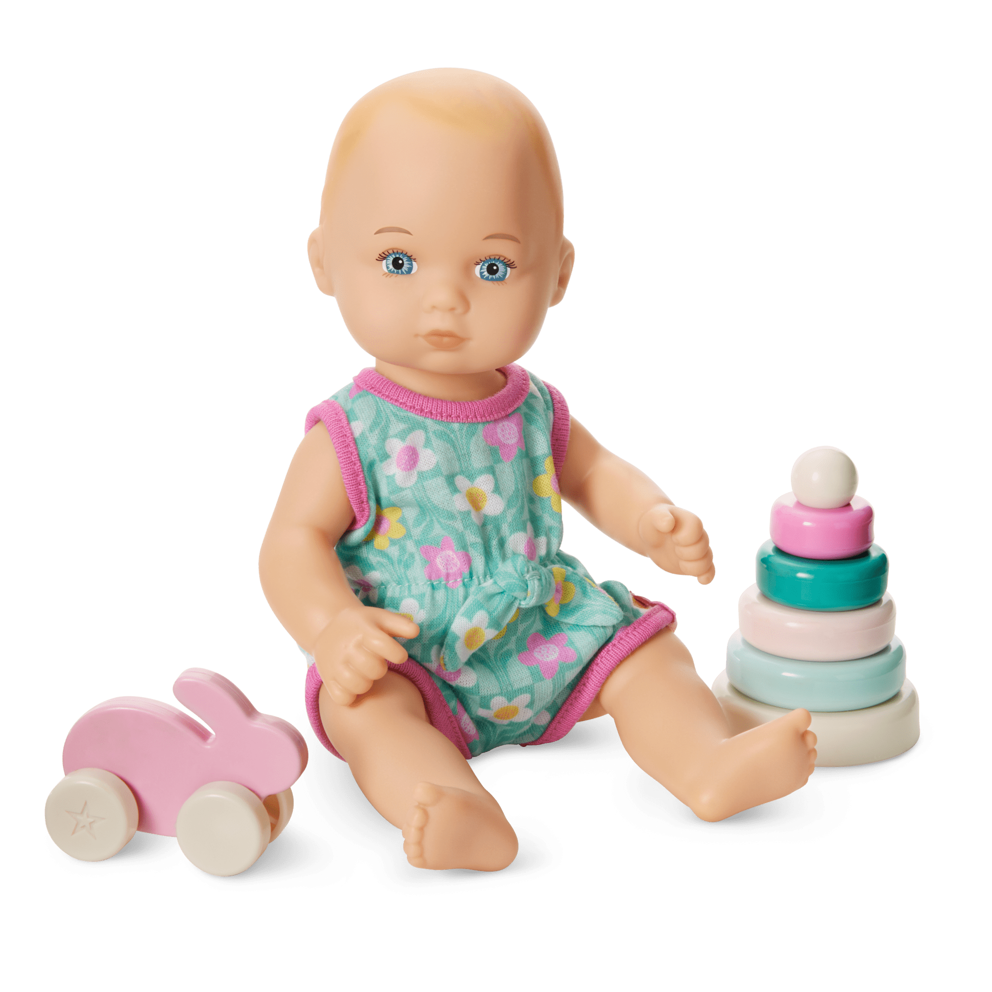 Little Bitty Baby™ Flower Romper & Play Set for 7.75-inch Dolls