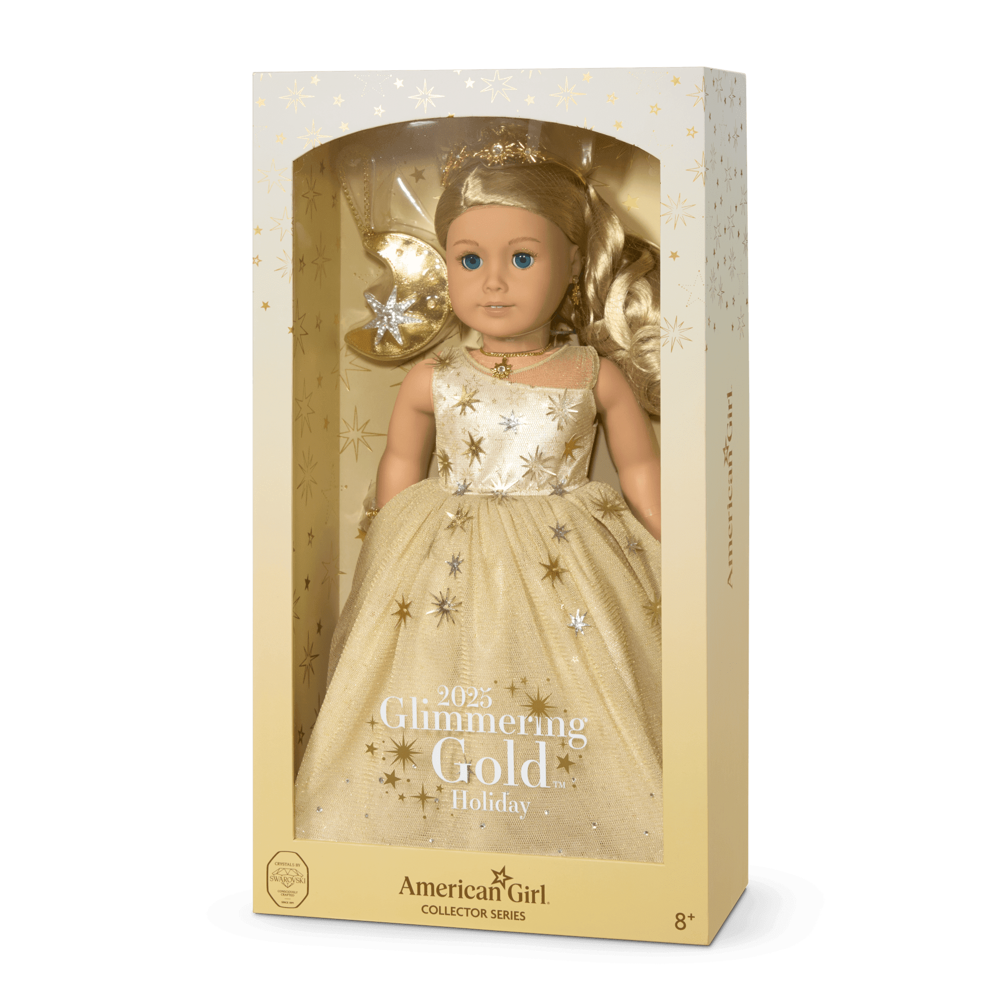 American Girl® 2025 Glimmering Gold™ Holiday Collector Doll