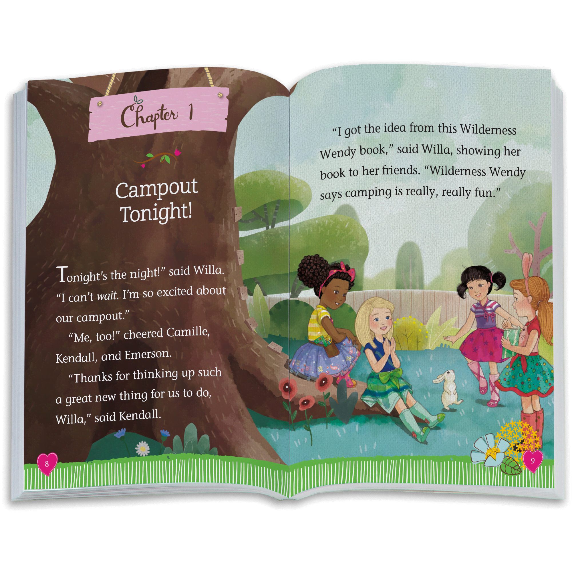 Willa’s Wilderness Campout Book (WellieWishers™)