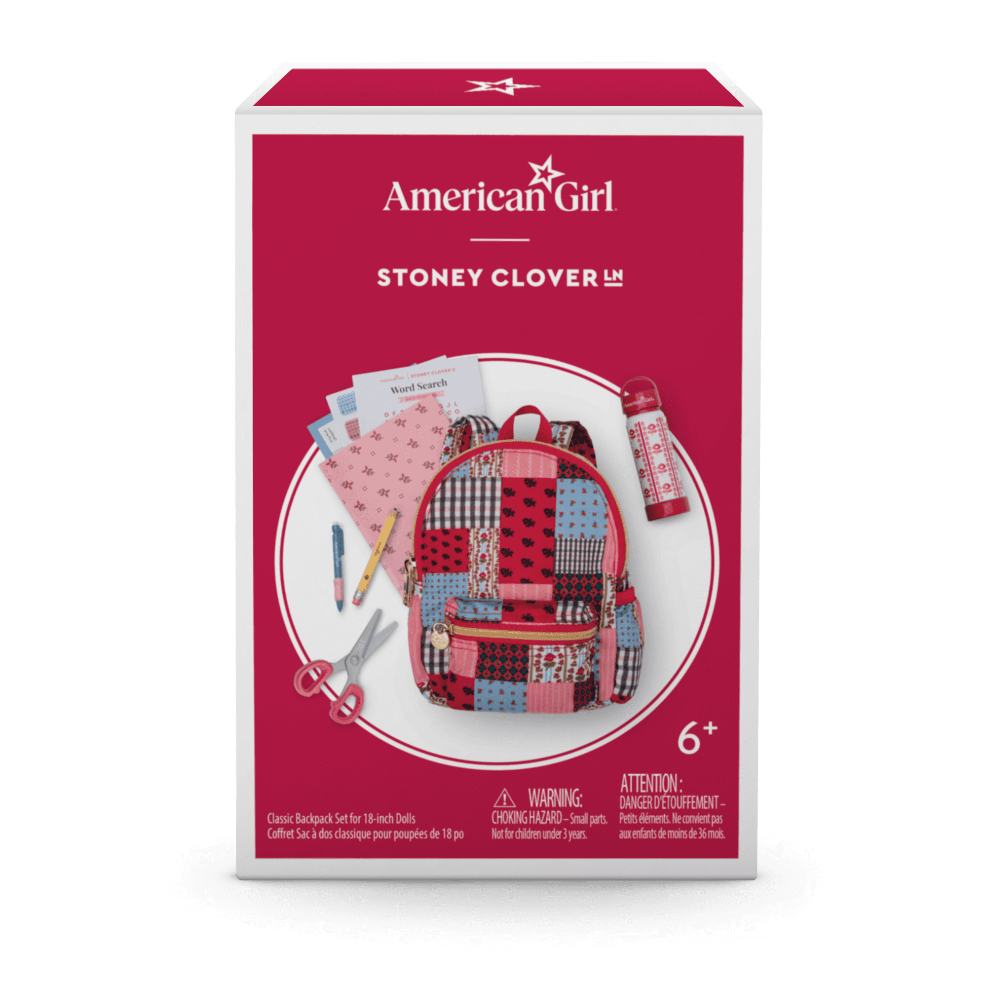 American Girl® x Stoney Clover Lane™ Classic Backpack Set for 18-inch Dolls