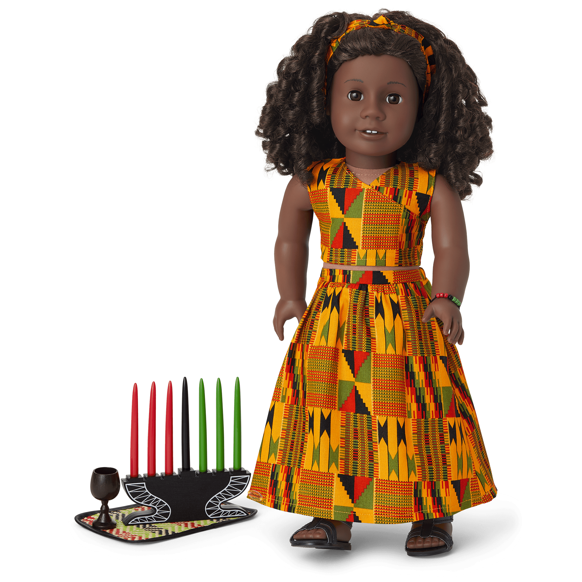 Kwanzaa Celebration Outfit for 18-inch Dolls