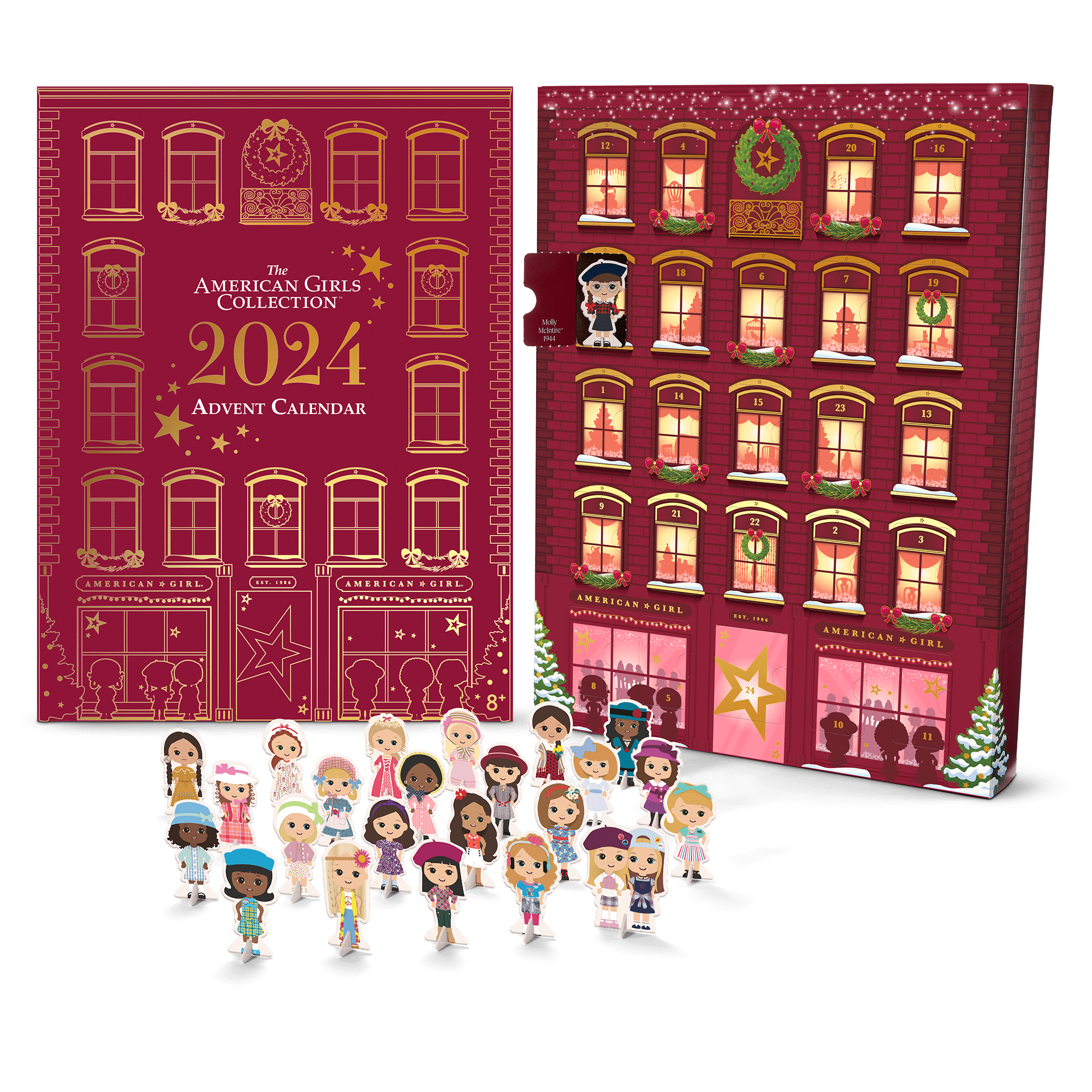 The American Girls Collection™ 2024 Advent Calendar | American Girl® the-american-girls-collection-2024-advent-calendar-american-girl