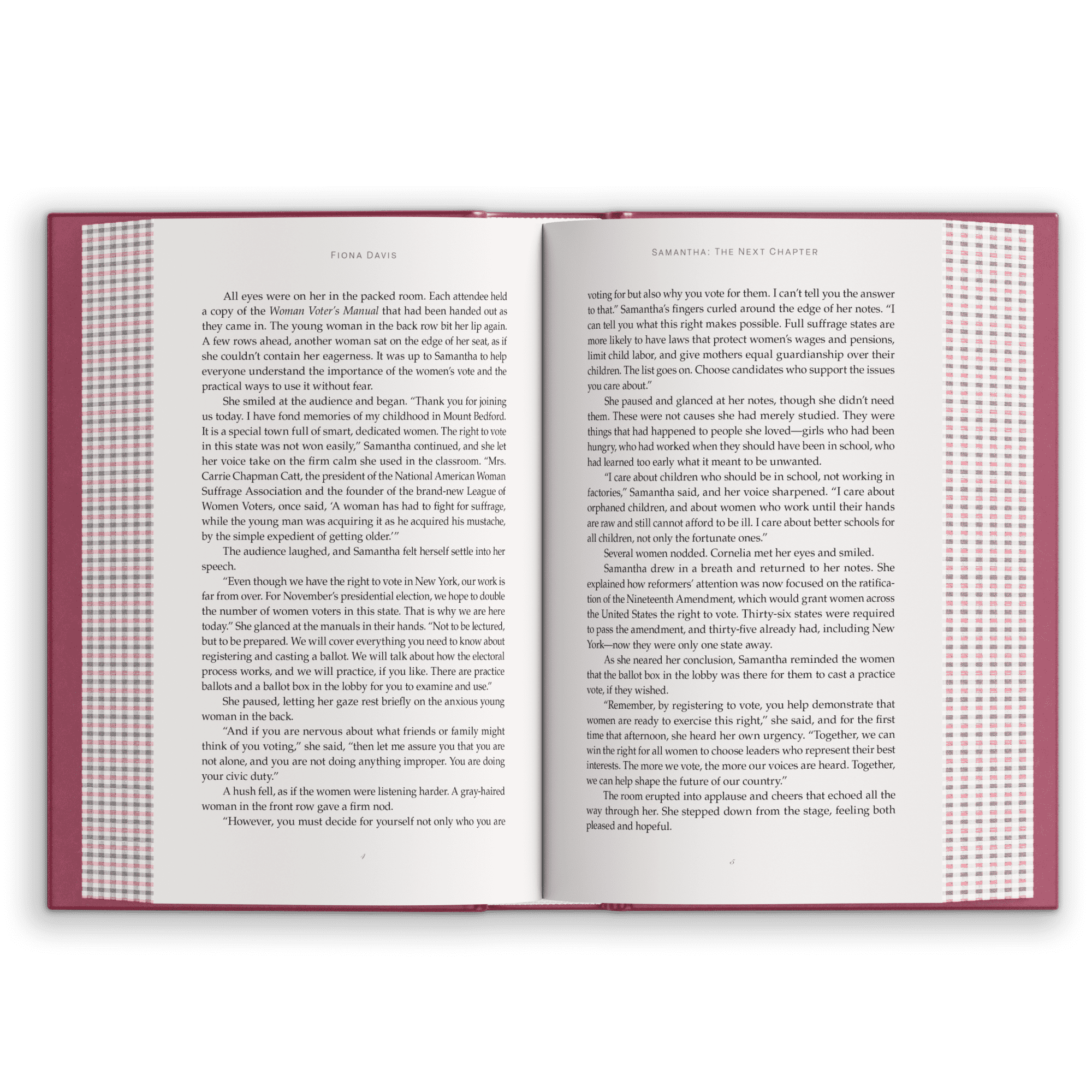 Samantha: The Next Chapter Hardcover Book