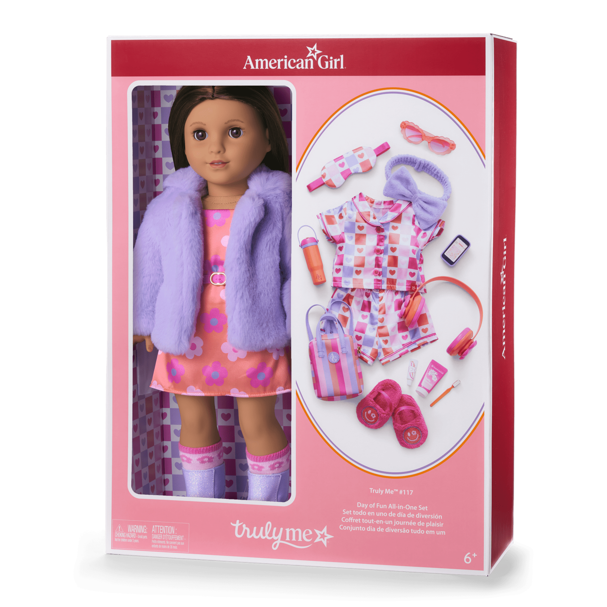 Truly Me™ #117 Doll & Day of Fun All-in-One Set