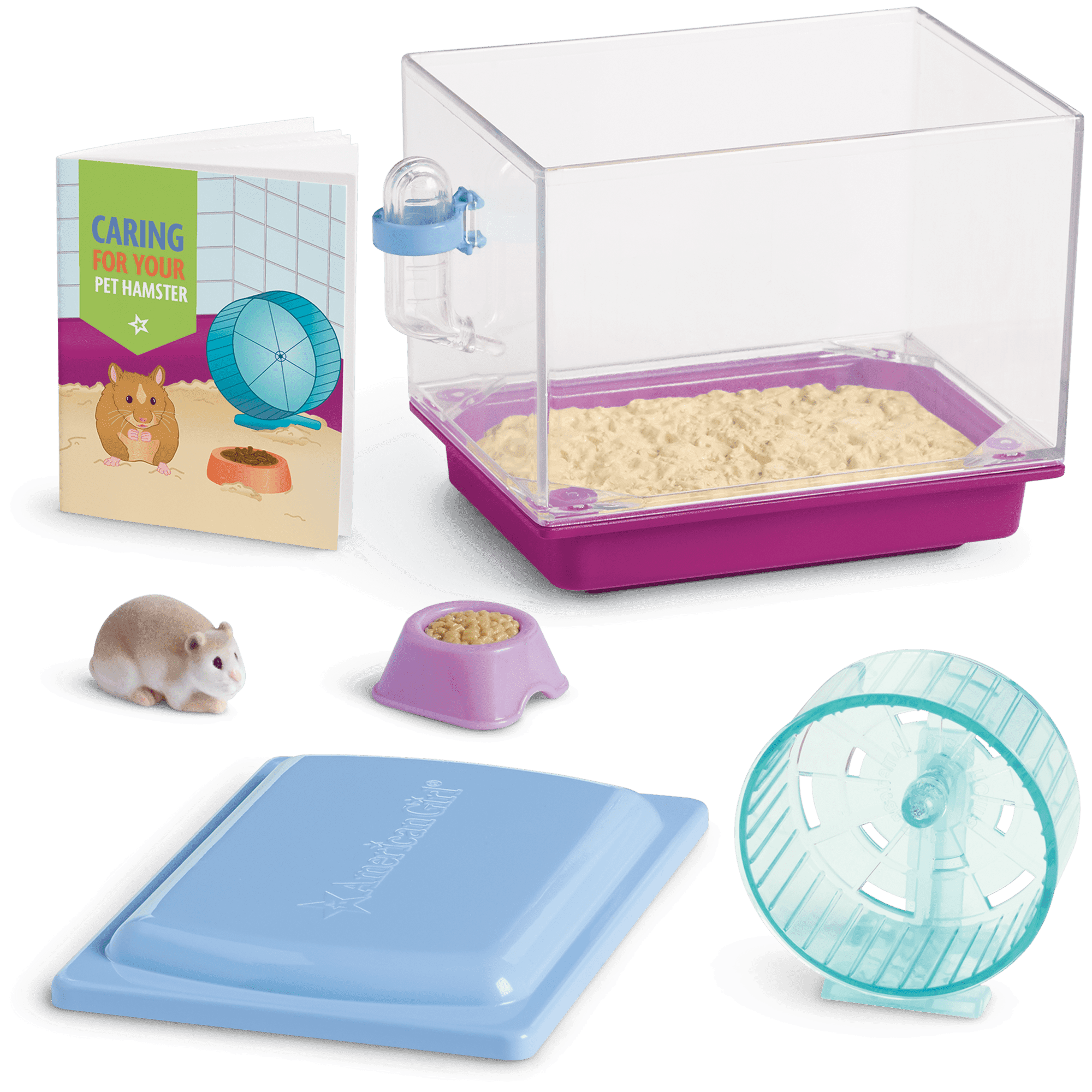 American girl hamster cage top