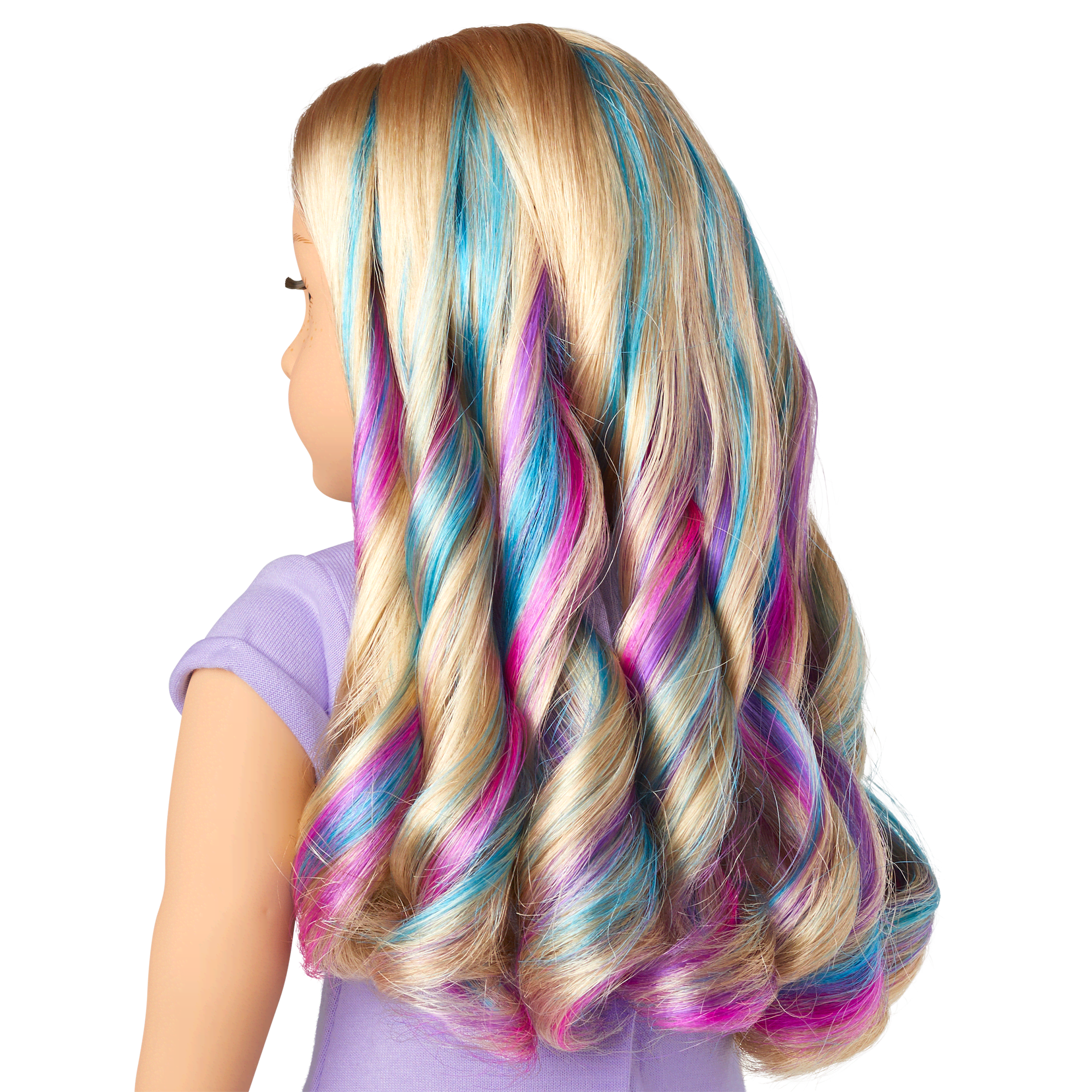 Truly Me™ 18-inch Doll #110 with wavy blonde hair