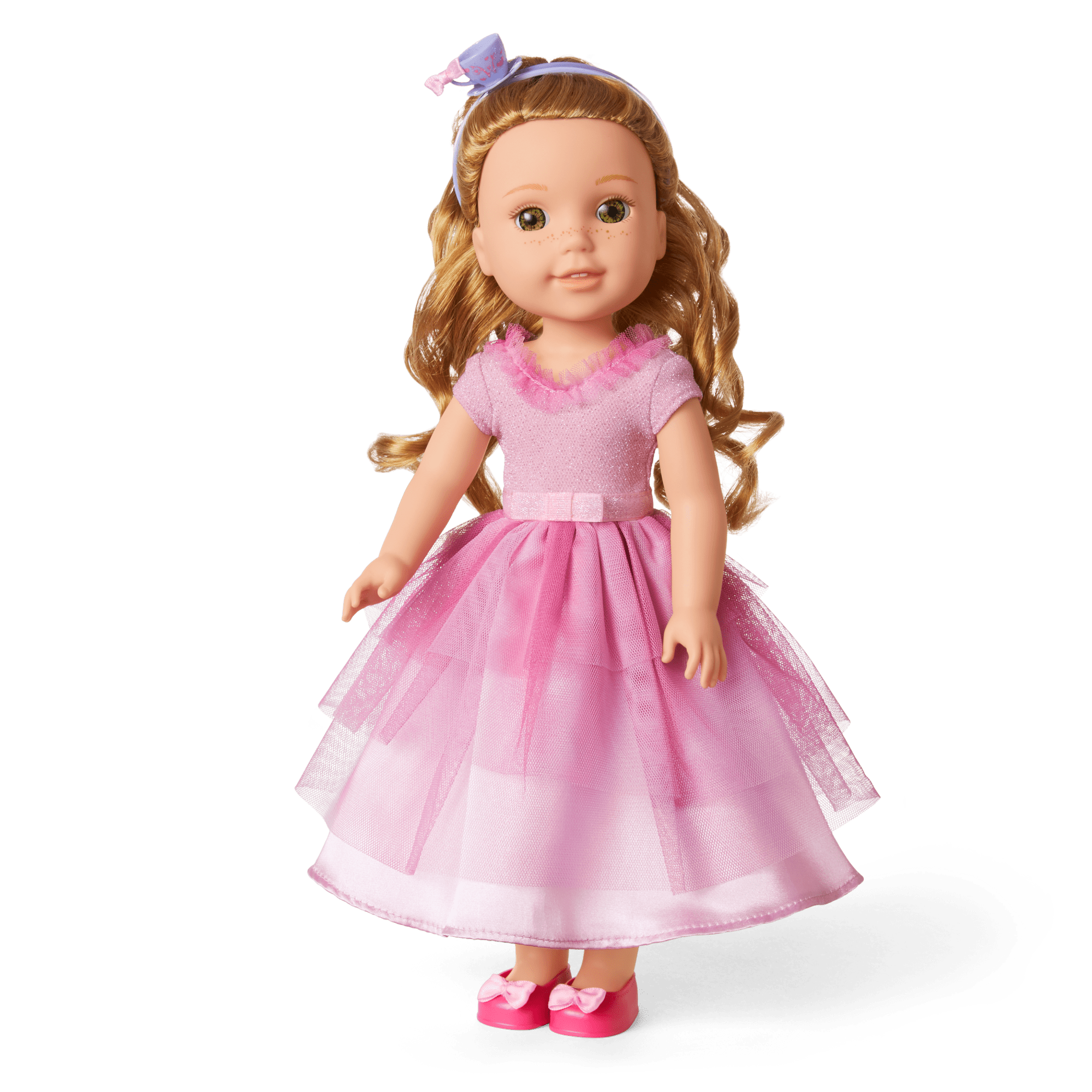 open lace back dress My Angie Girl Storybook Collection: Pointy Hat and Princess Crowns Doll Clothes Pattern 14.5