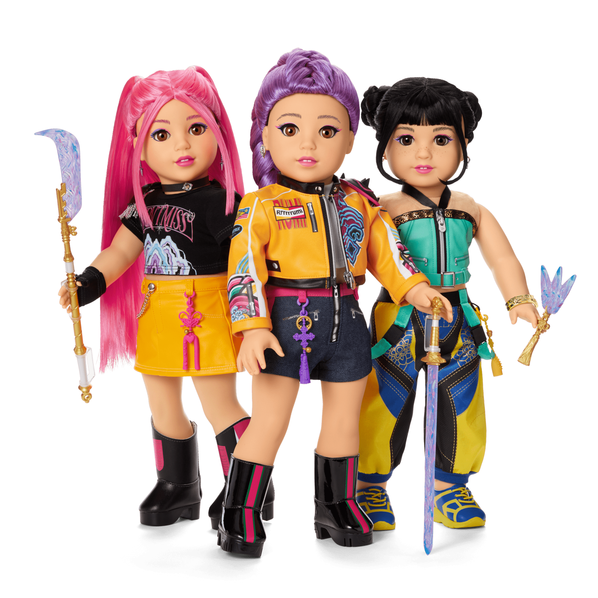 American Girl® x KPop Demon Hunters HUNTR/X Zoey 18-inch Doll