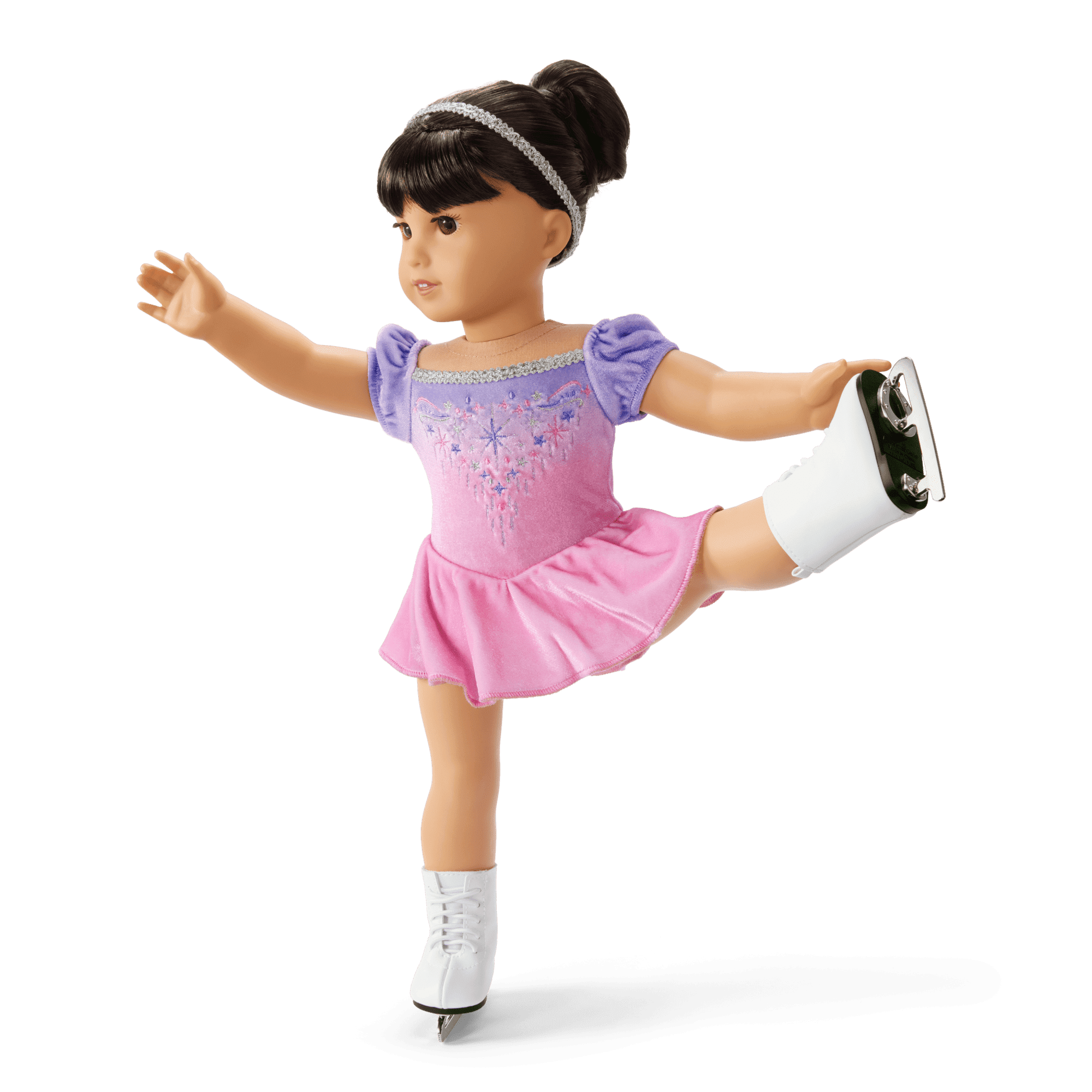 Spin in Style Figure-Skating Outfit for 18-inch Dolls