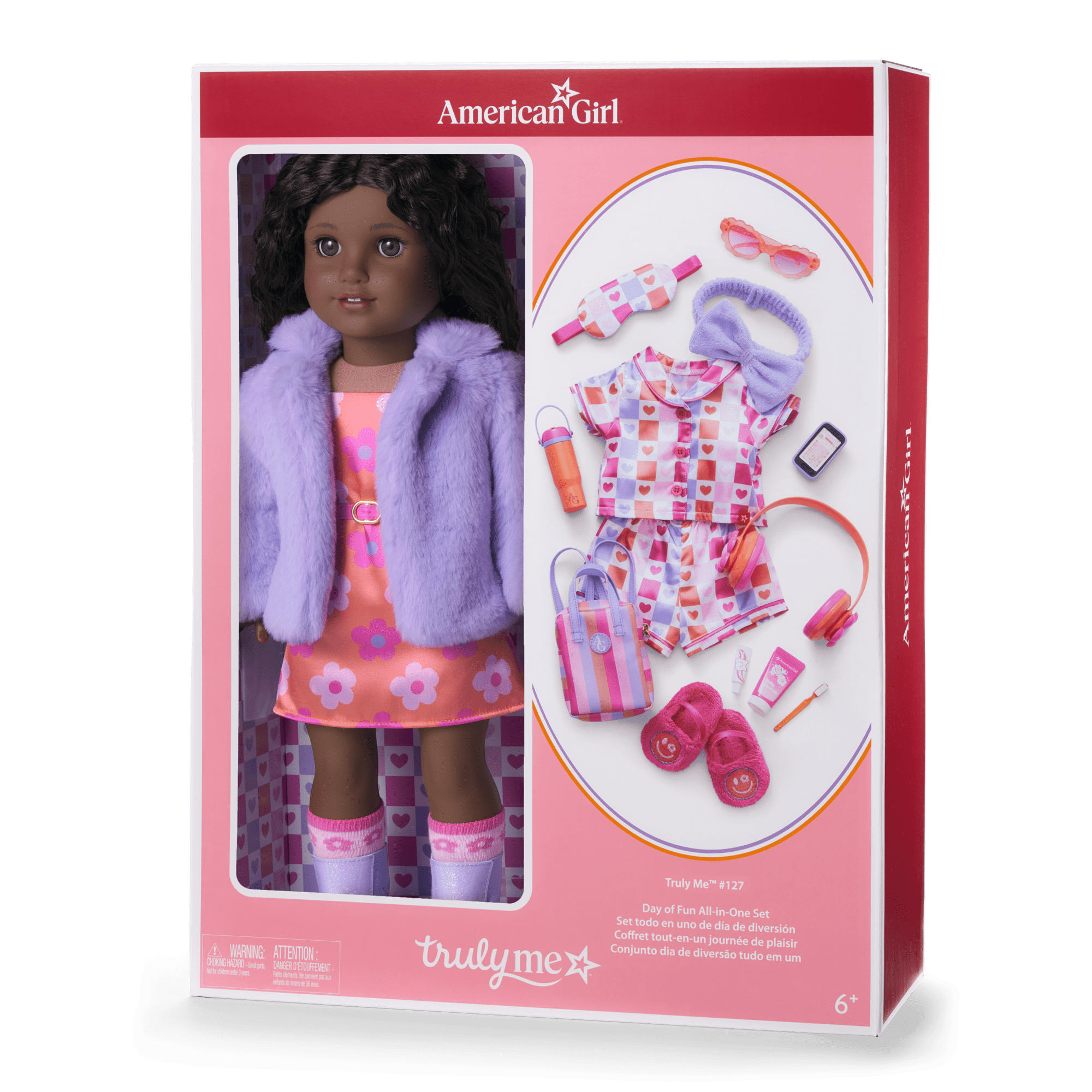 Truly Me™ #127 Doll & Day of Fun All-in-One Set