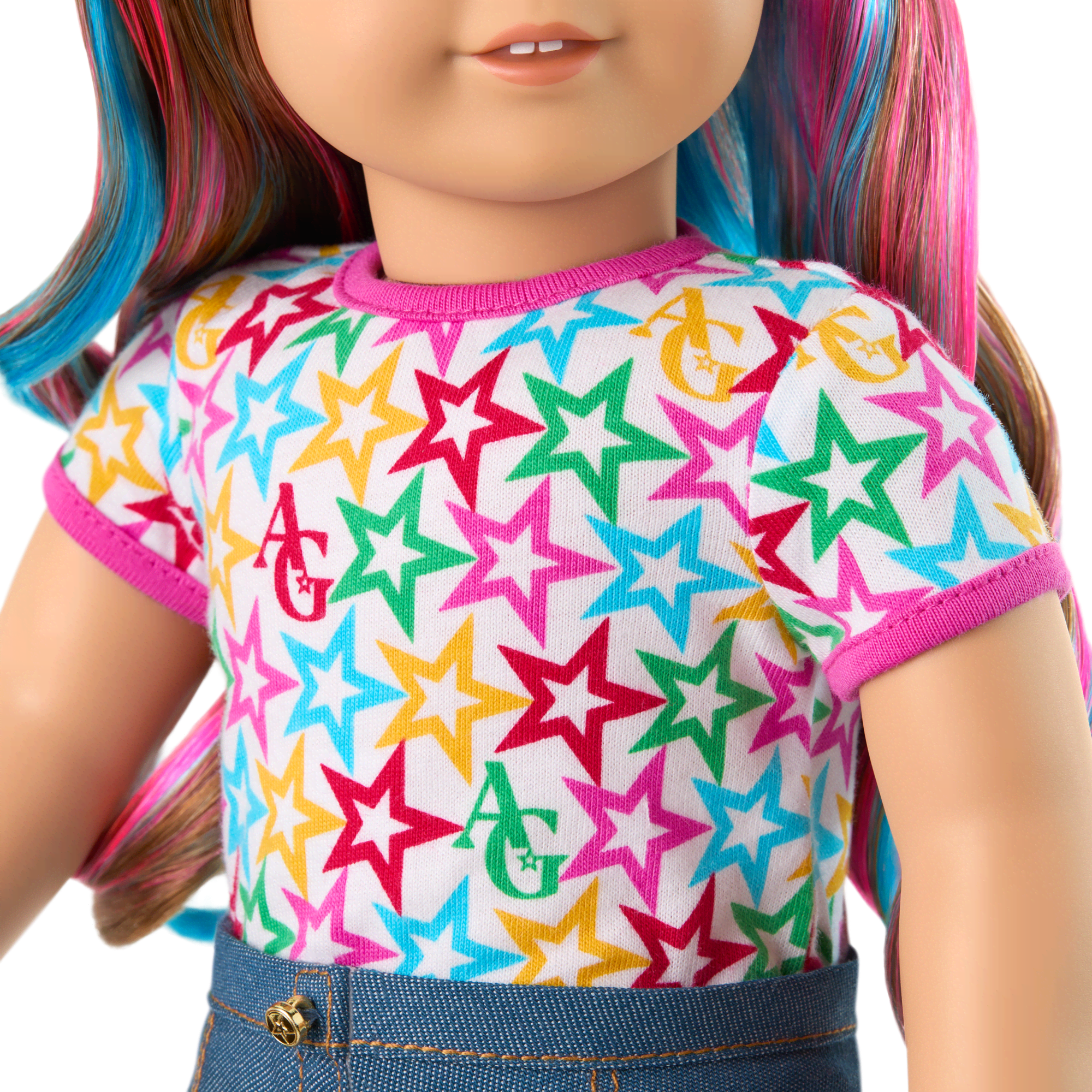 Truly Me™ 18-inch Doll #101, Puppy, Mini Backpack & Accessories AG™ Star Squad Bundle