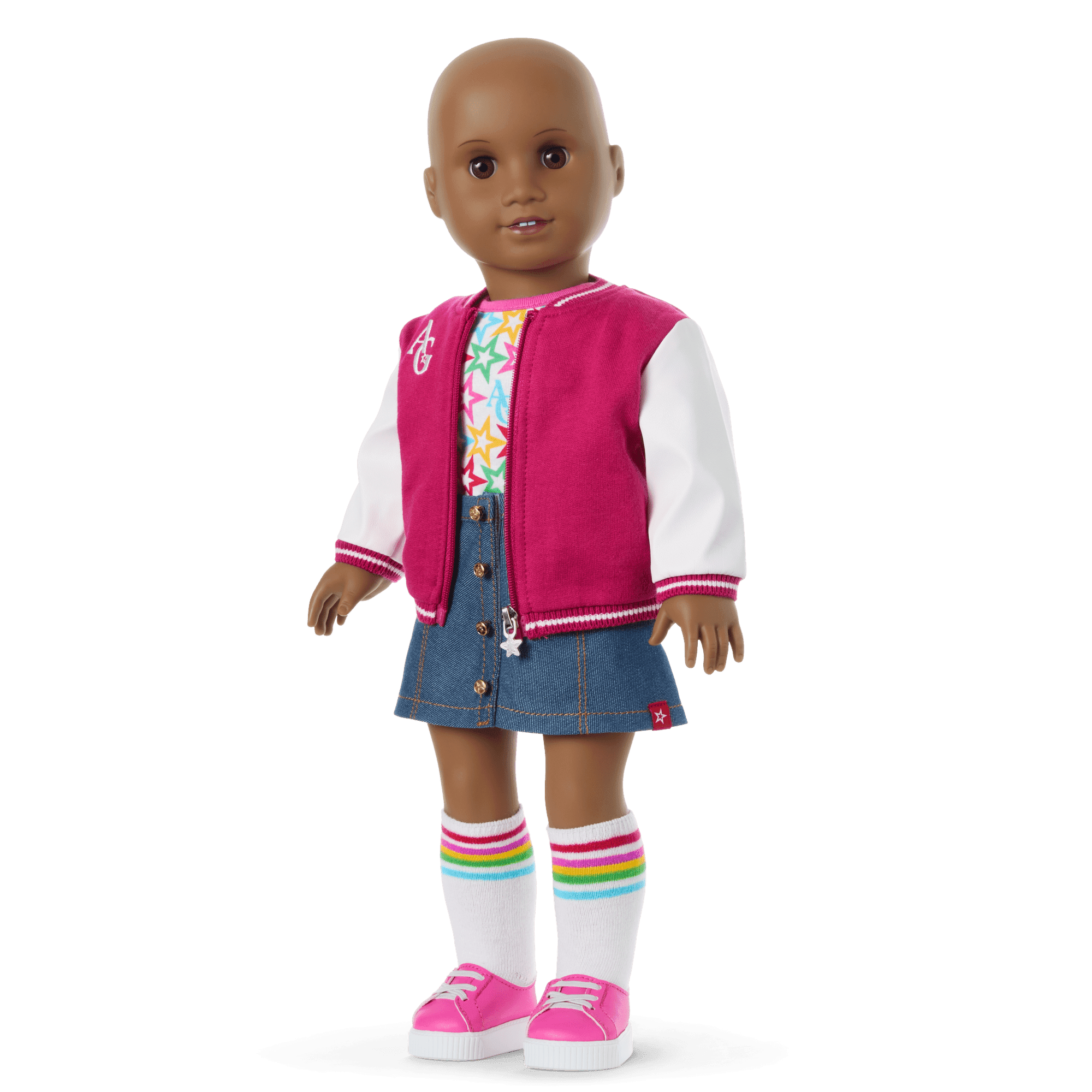 Truly Me™ 18-inch Doll #114, Puppy, Mini Backpack & Accessories AG™ Star Squad Bundle