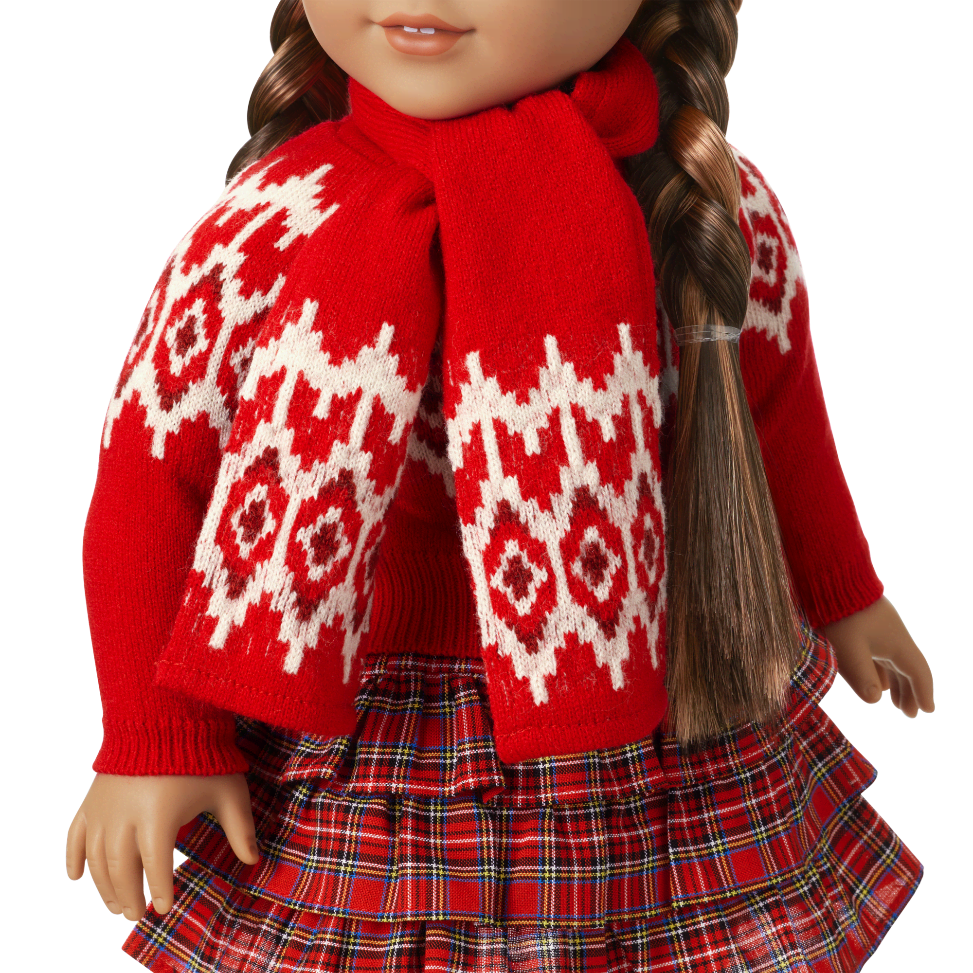 American Girl® x J.Crew Fair Isle Beanie & Scarf for 18-inch Dolls