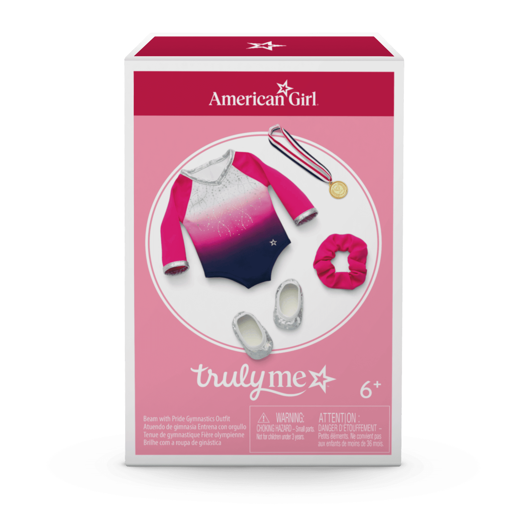 Dream Routine Gymnastics Set & Outfit for 18-inch Dolls