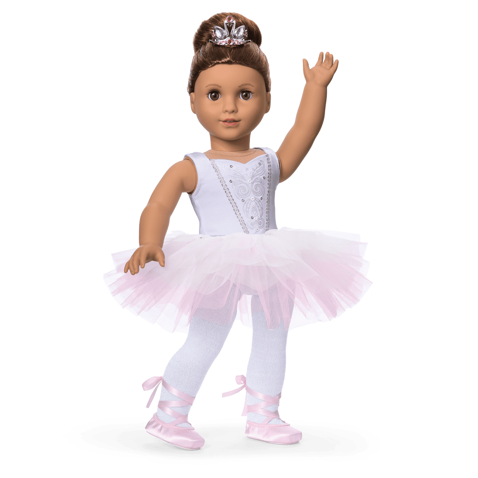 My First Ballet Recital Costume for 18-inch Dolls