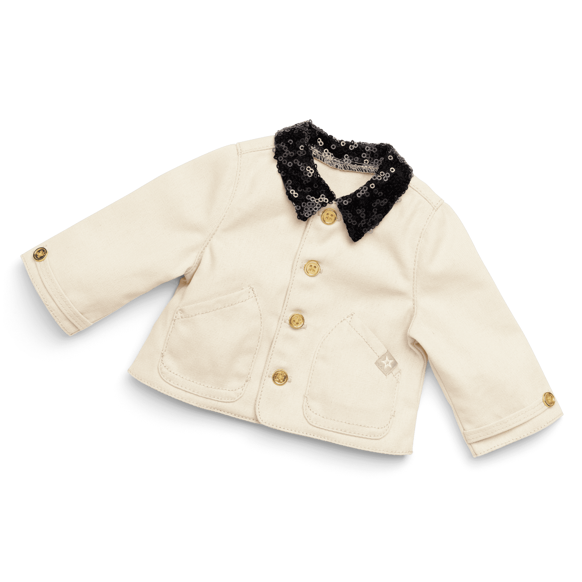 American Girl® x J.Crew Embellished Barn Jacket™ for 18-inch Dolls